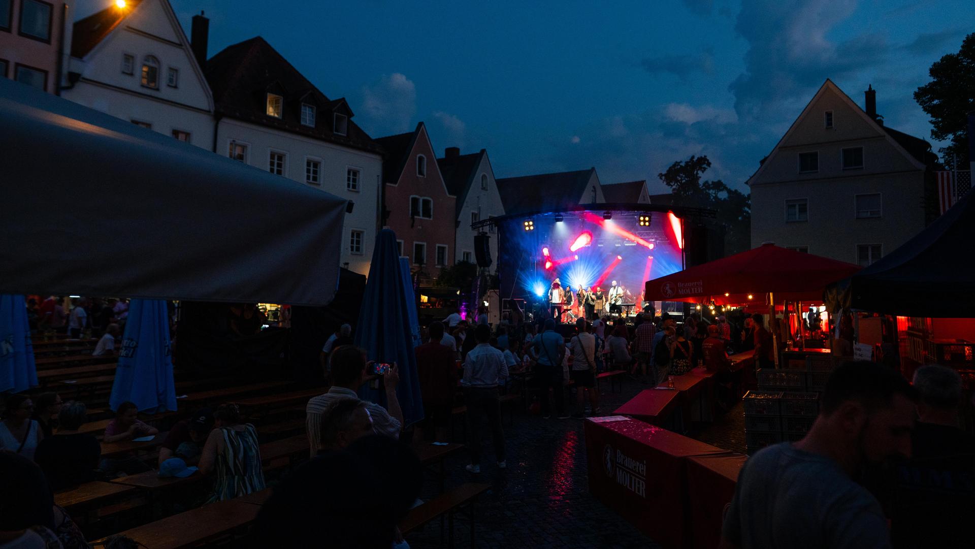 Eindrücke vom Oberen Markt. (Bild: Hannes Stock)