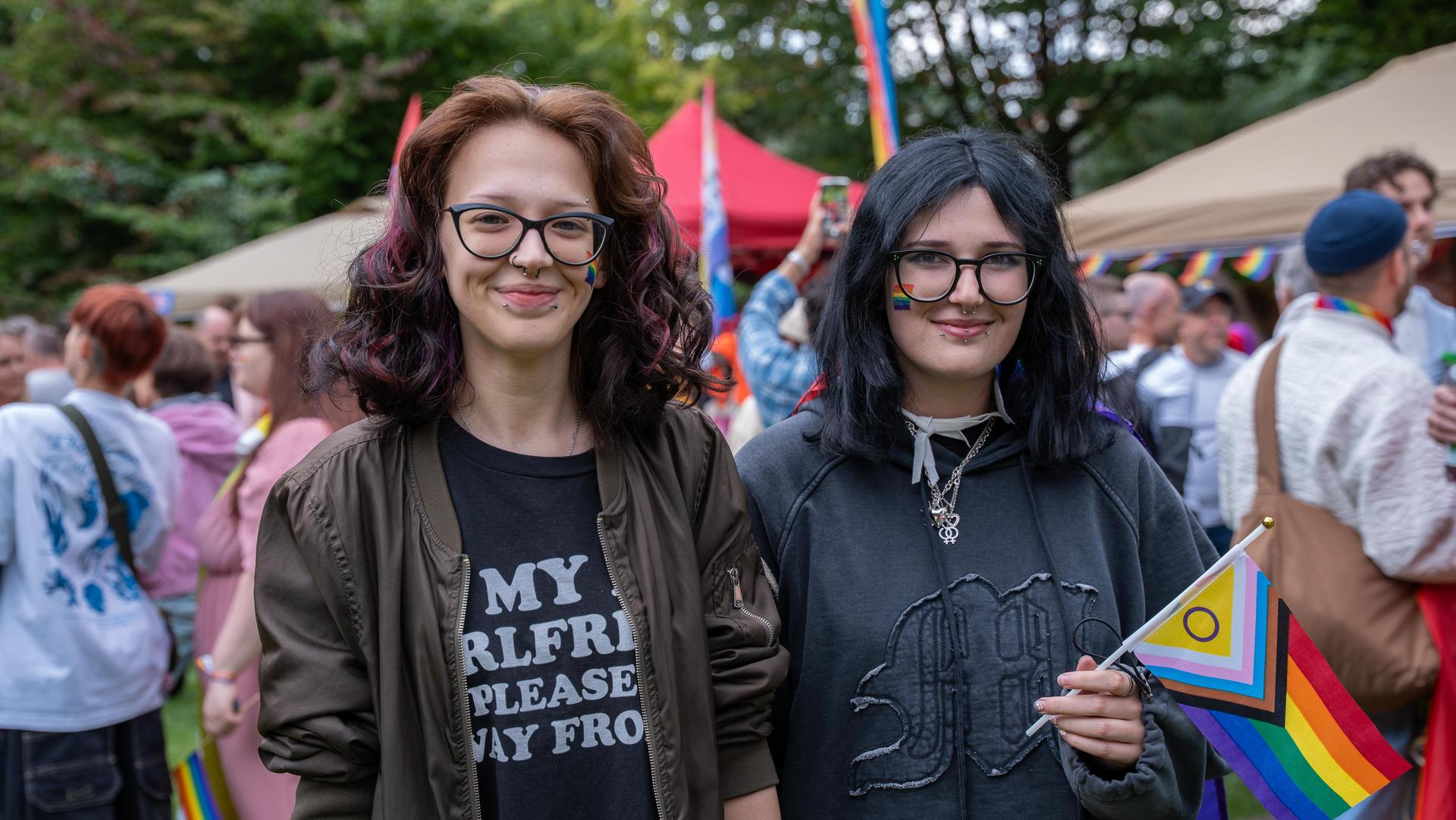 So war der erste CSD in Weiden. (Bild: Marina Gube)
