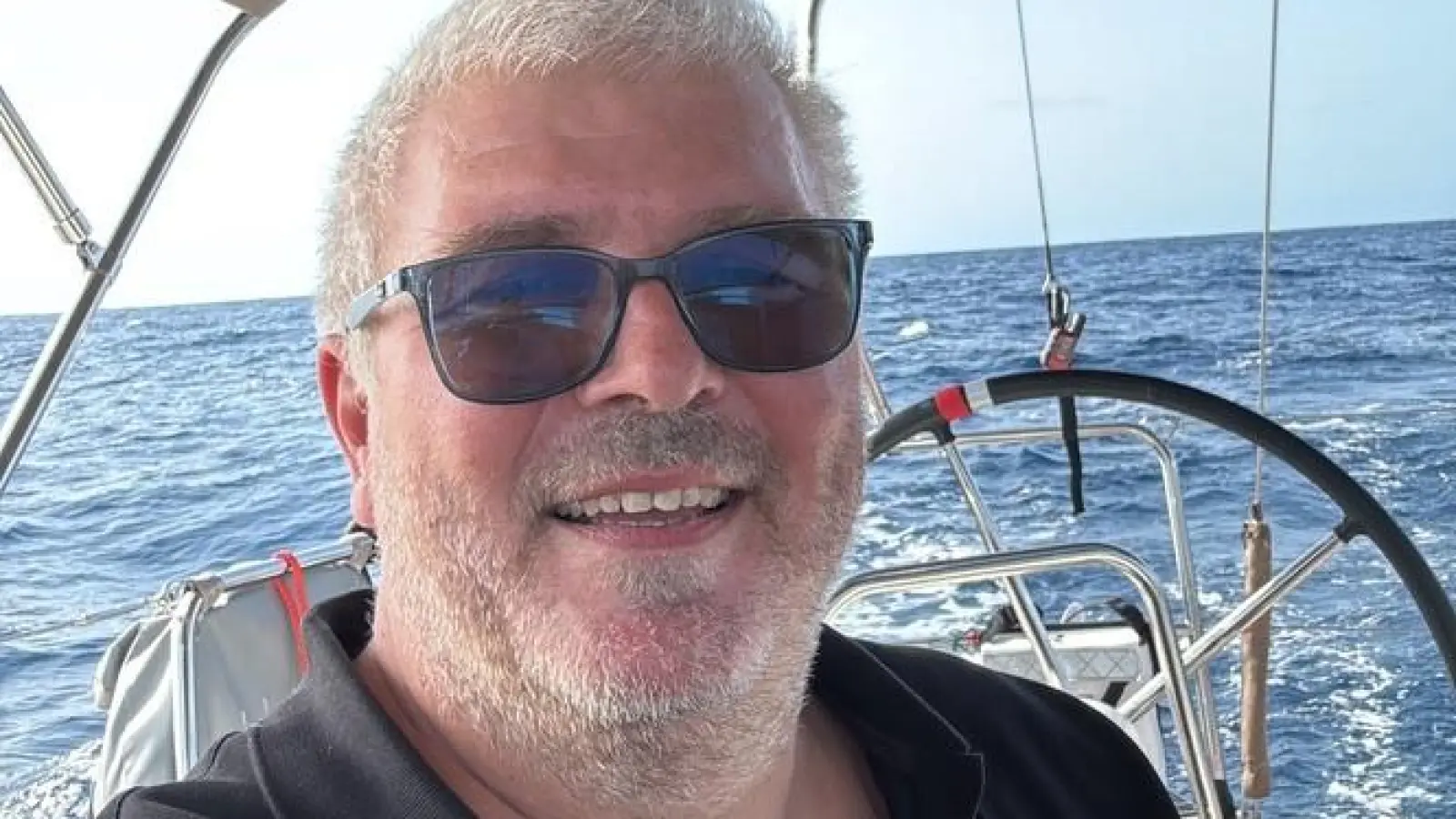 „Wir haben einiges erlebt”, sagt Christian Gradl nach der Atlantiküberquerung mit einem Segelboot voller Anfänger.  (Bild: Segelschule Gradl/exb)