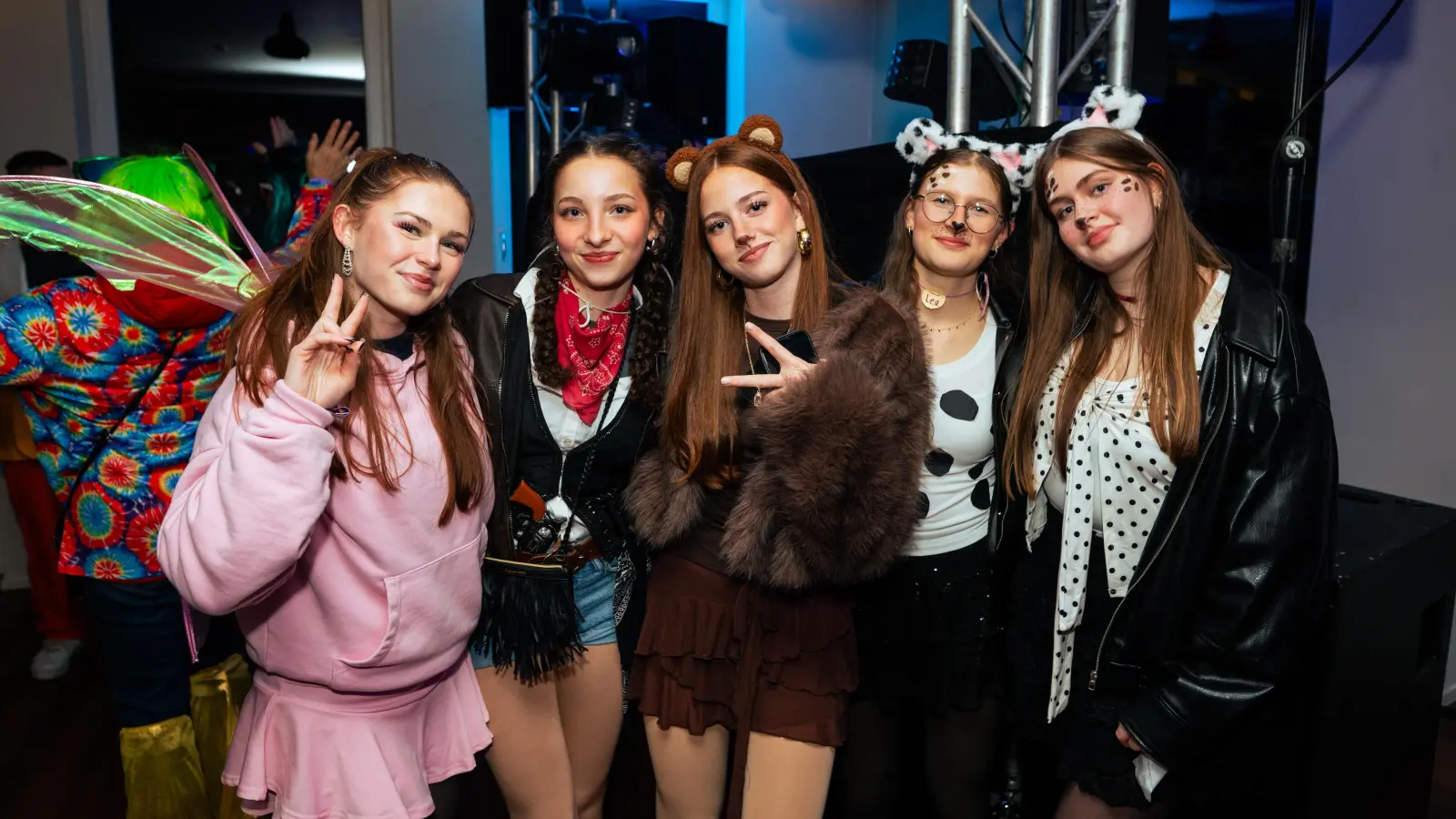 Bilder vom Fasching in Moosbach. (Bild: Hannes Stock)