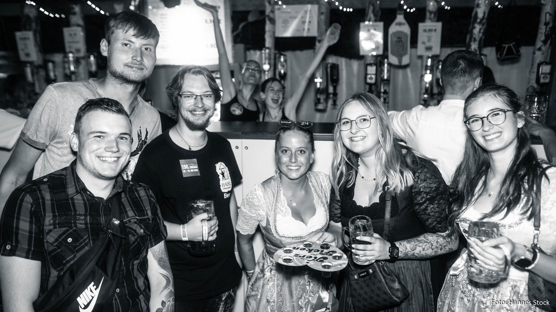 Das war die Flosser Kirwa am Samstag.  (Bild: Hannes Stock )