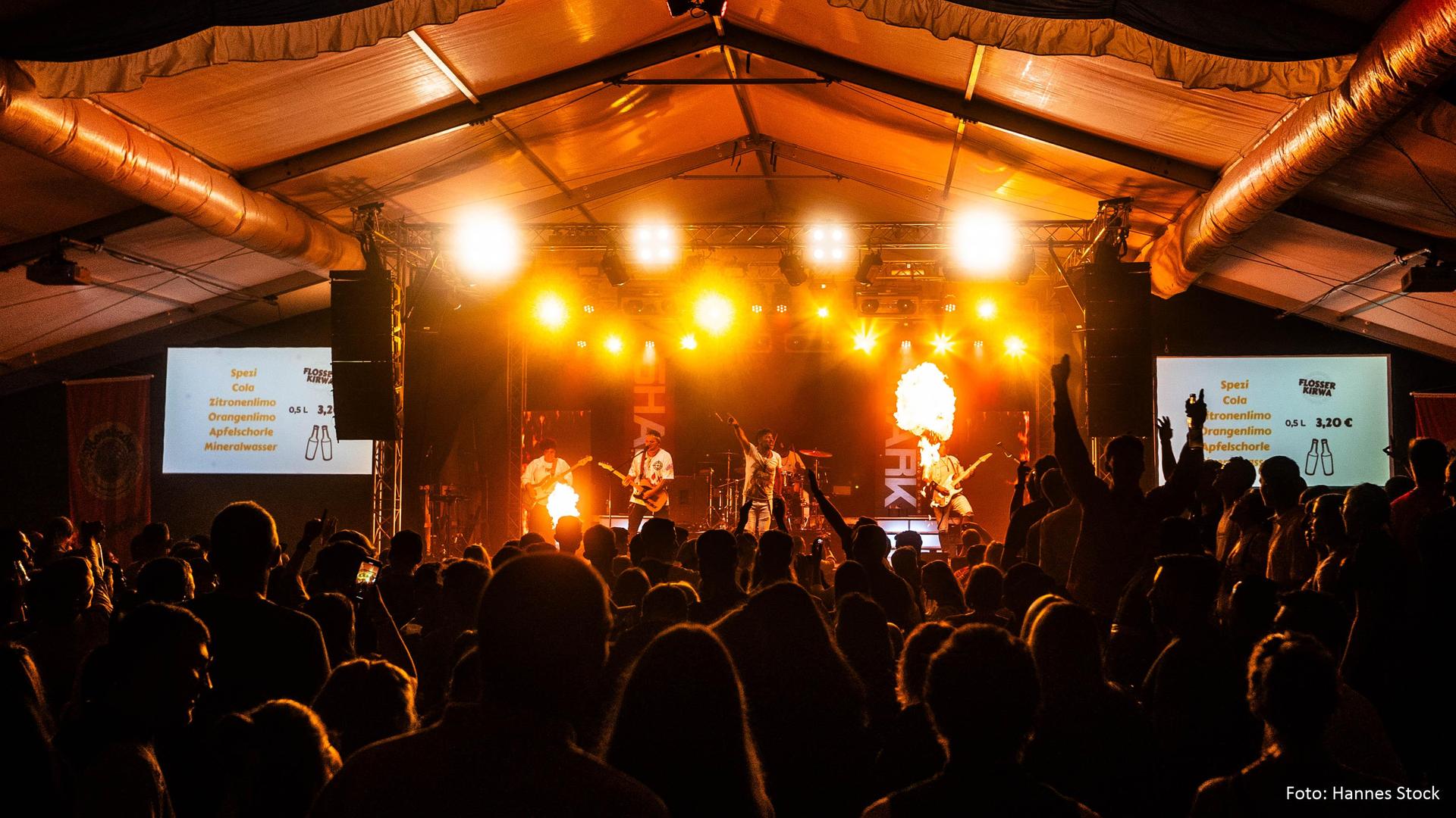 Das war die Flosser Kirwa am Samstag.  (Bild: Hannes Stock)