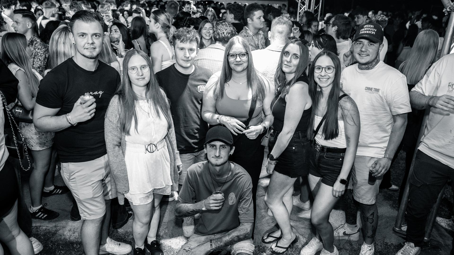 Bilder der Beach Party. (Bild: Hannes Stock)