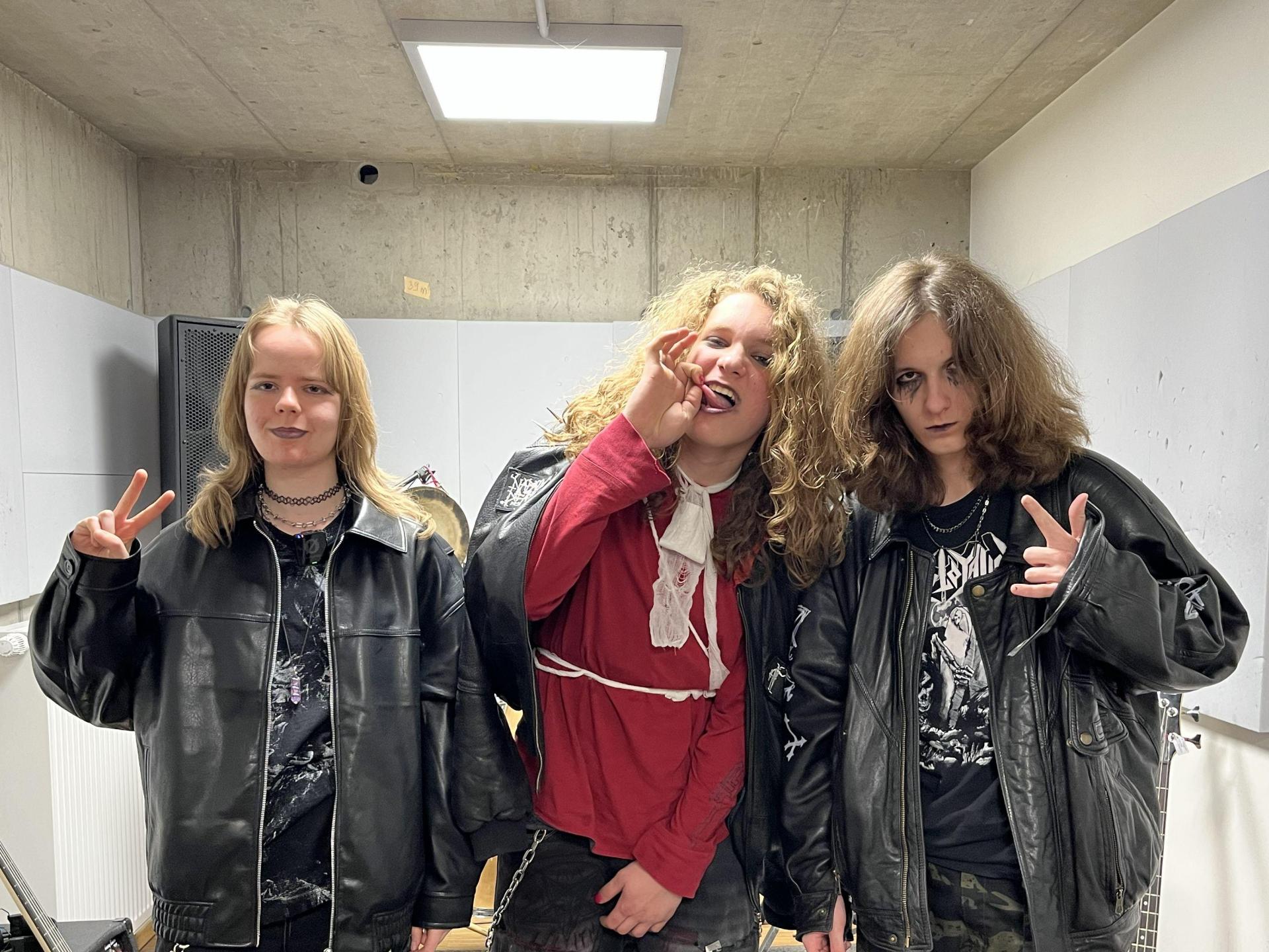 Die Band Dysthanasia. (Bild: mcl)