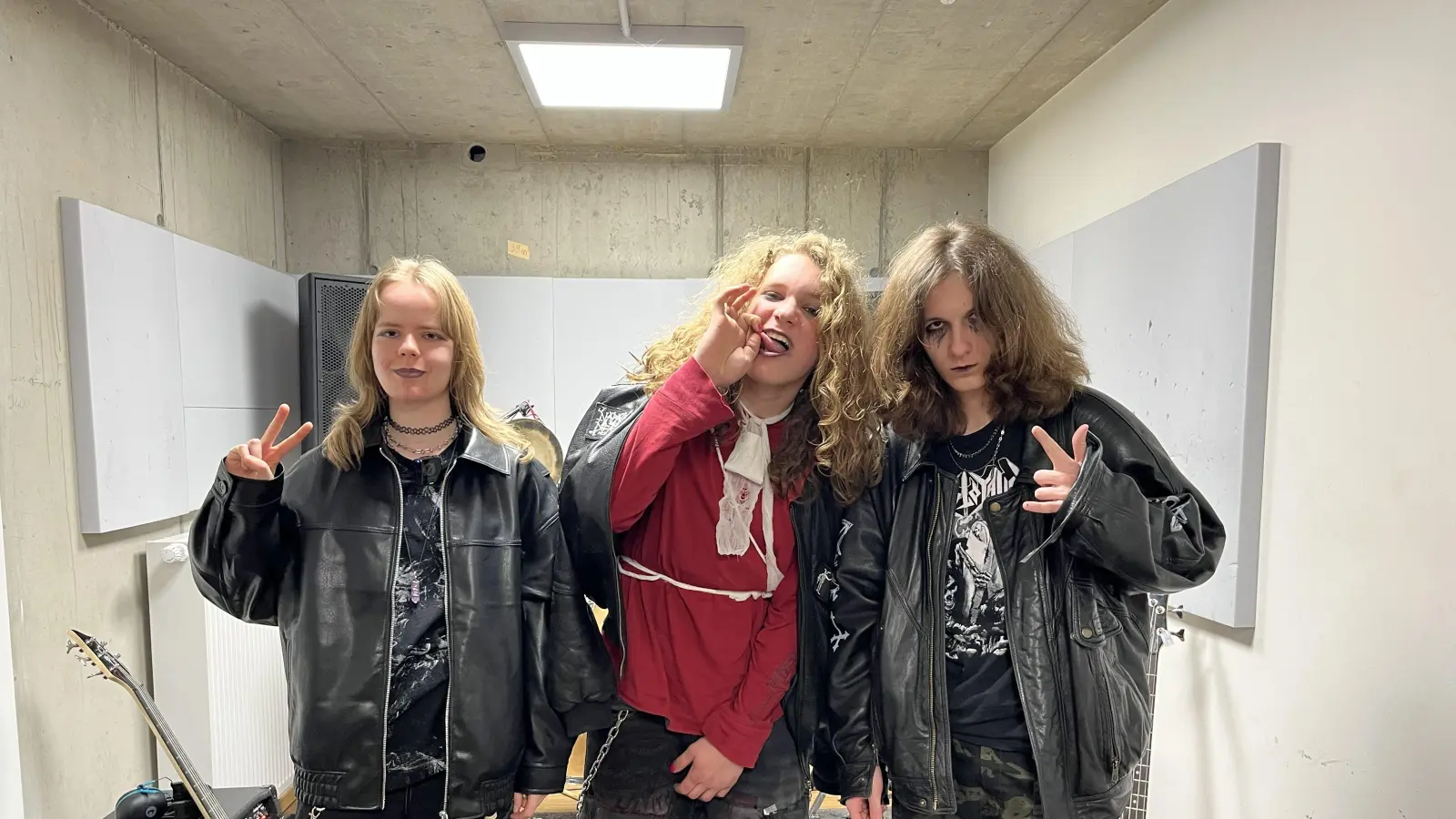 Die Band Dysthanasia. (Bild: mcl)