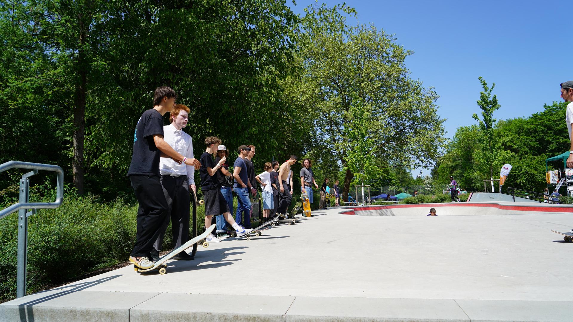 Der 2. Skatecontest in Weiden.  (Bild: mcl)