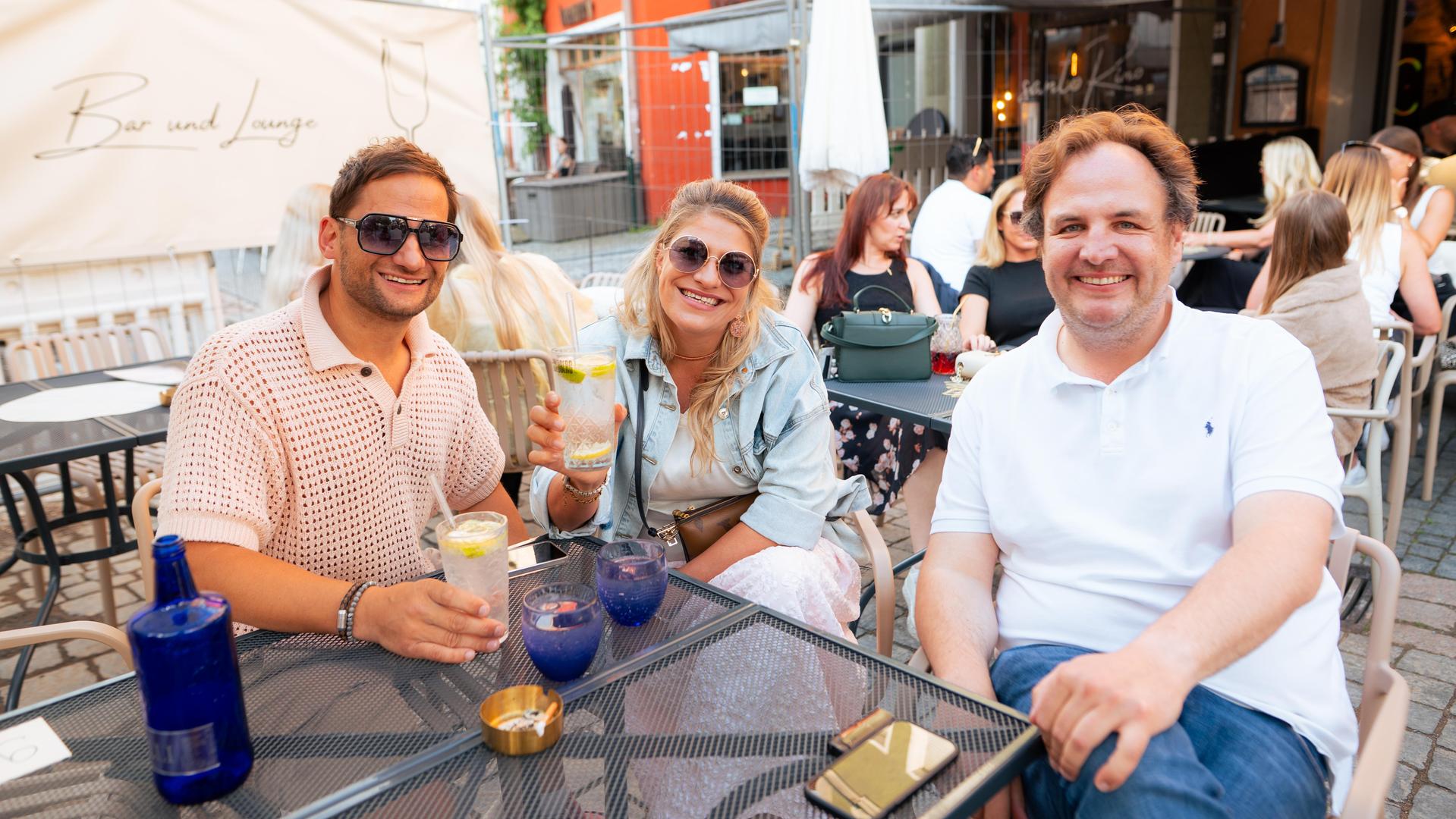 Daydrinking am Samstag im SantoRino.  (Bild: Hannes Stock)