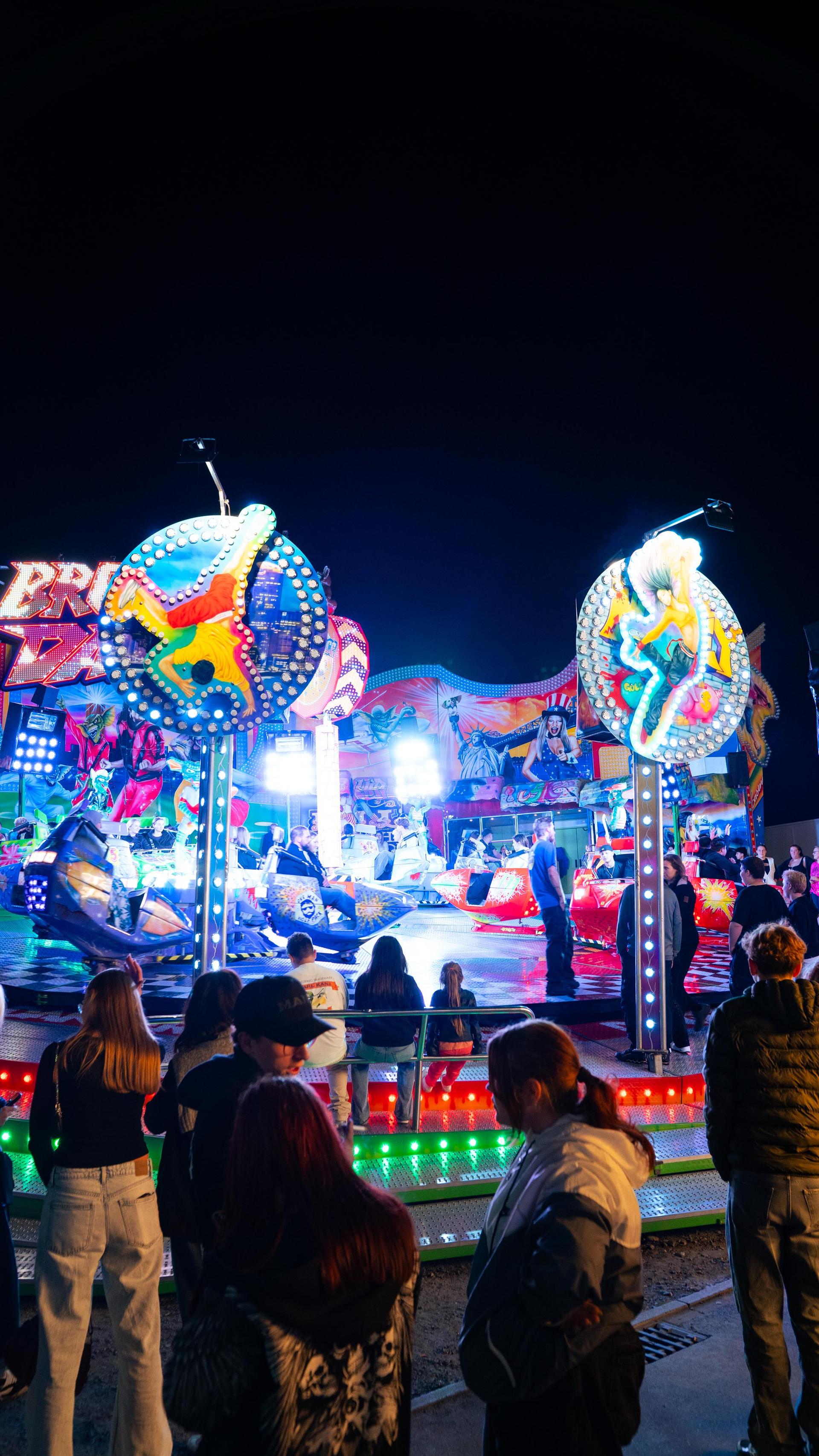 Samstagabend am Weidner Volksfest. (Bild: Hannes Stock)
