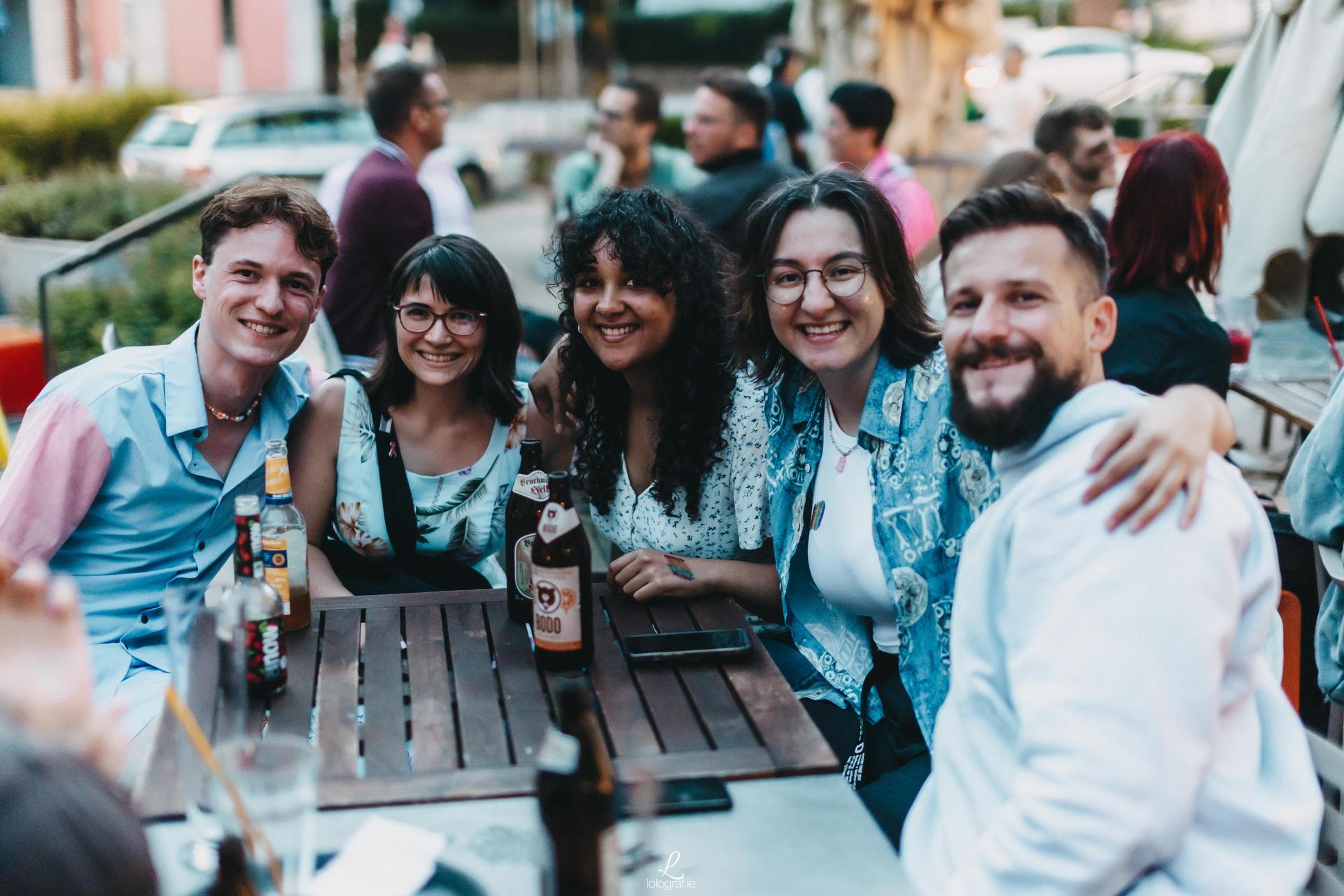 Die Bilder von der Afterparty des CSD&#39;s in Amberg 2023 aus dem Beanery.  (Bild: Leonie Hartung)