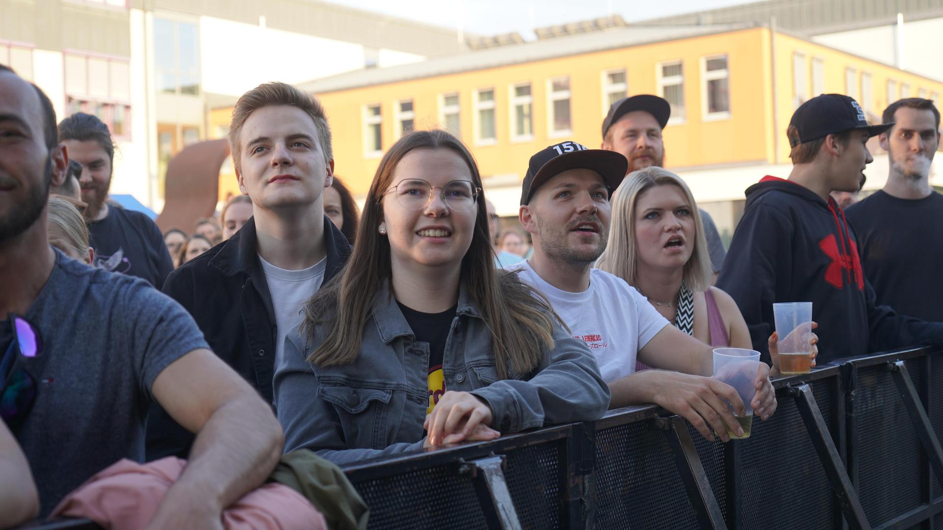 Am Freitagabend spielten „Dicht und Ergreifend” auf dem Campus Open Air. (Bild: mcl)