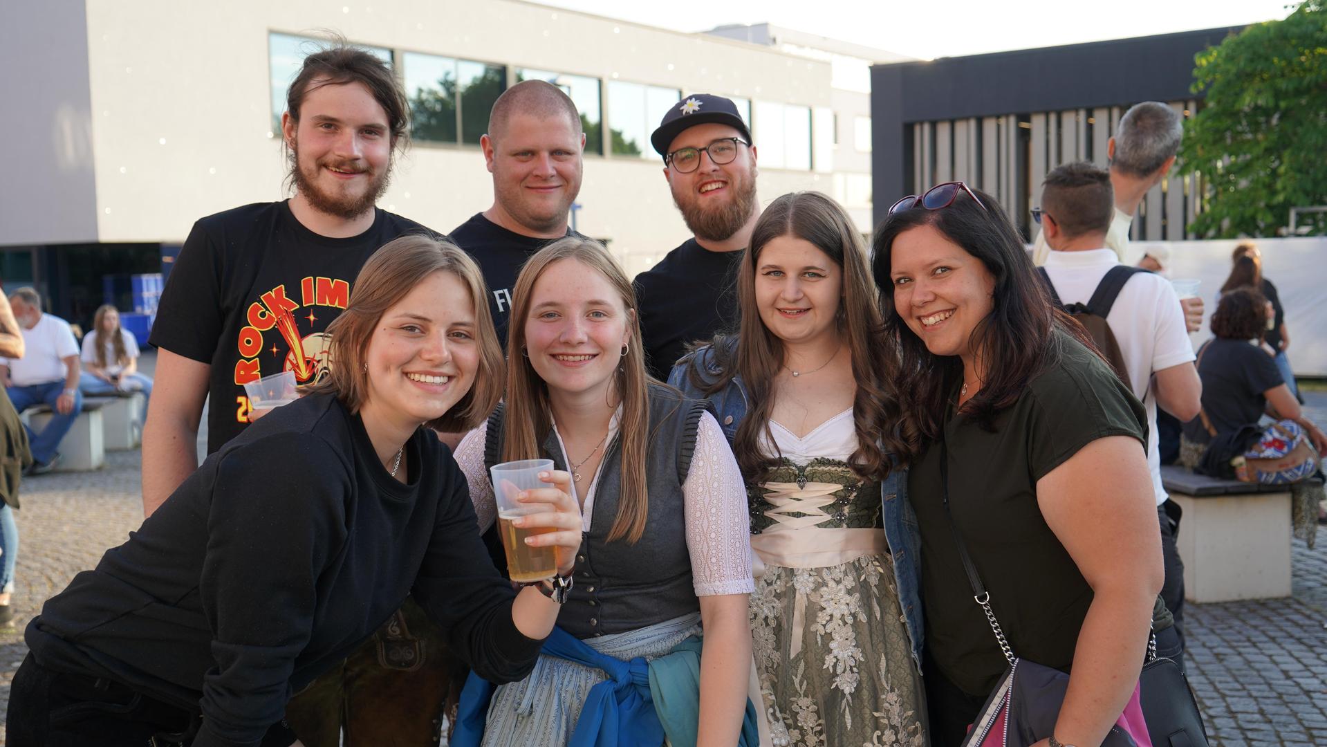 Am Freitagabend spielten „Dicht und Ergreifend” auf dem Campus Open Air. (Bild: mcl)