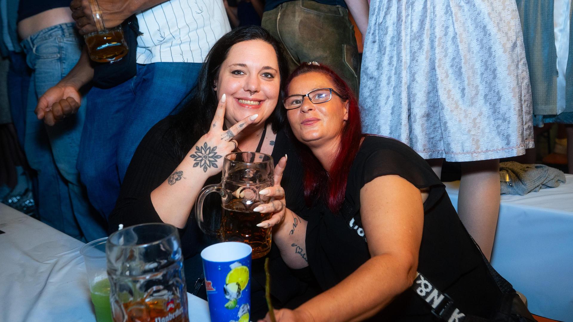 Der Samstag auf dem Weidener Volksfest 2025. (Bild: Hannes Stock)