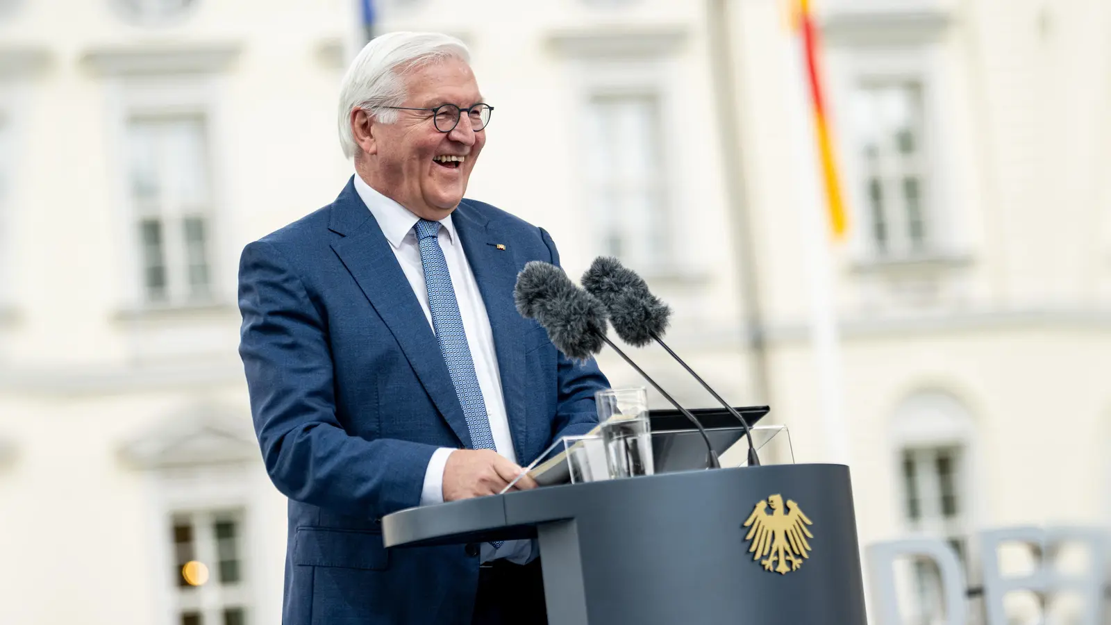 Bundespräsident Frank-Walter Steinmeier wird Ende Juni nach Weiden kommen. (Archivbild: Fabian Sommer/dpa)