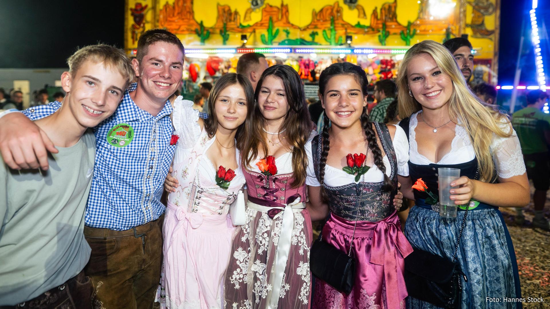 Das war die Flosser Kirwa am Samstag.  (Bild: Hannes Stock)