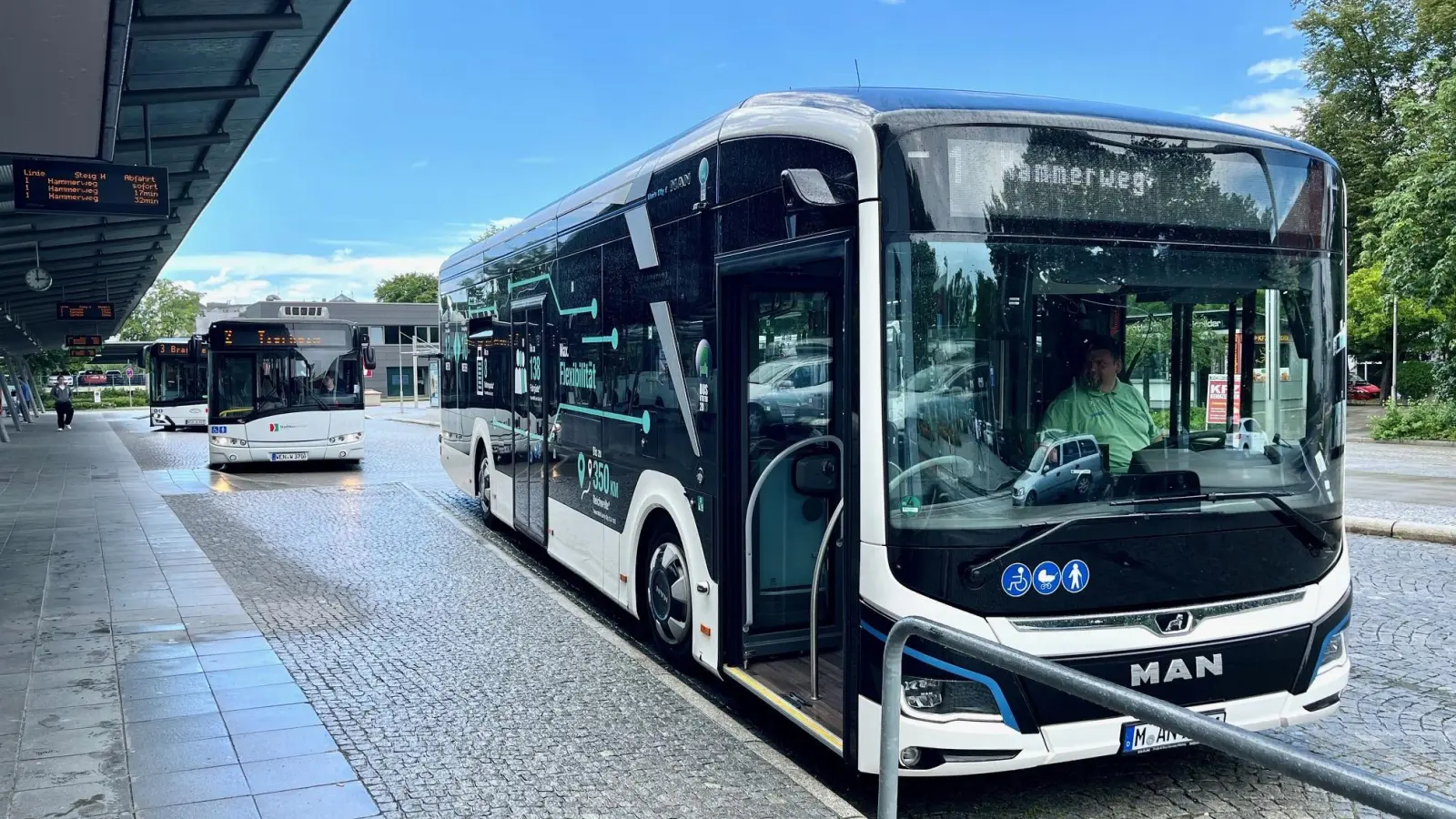 Ab August ist der Weidener Stadtbus auf fünf statt sieben Linien unterwegs. (Archivbild: Gabi Schönberger)