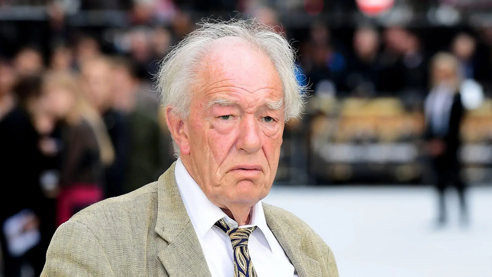 Sir Michael Gambon im September 2018 bei der Weltpremiere von „King of Thieves“ im Vue West End in London. (Bild: Ian West/PA Wire/dpa)
