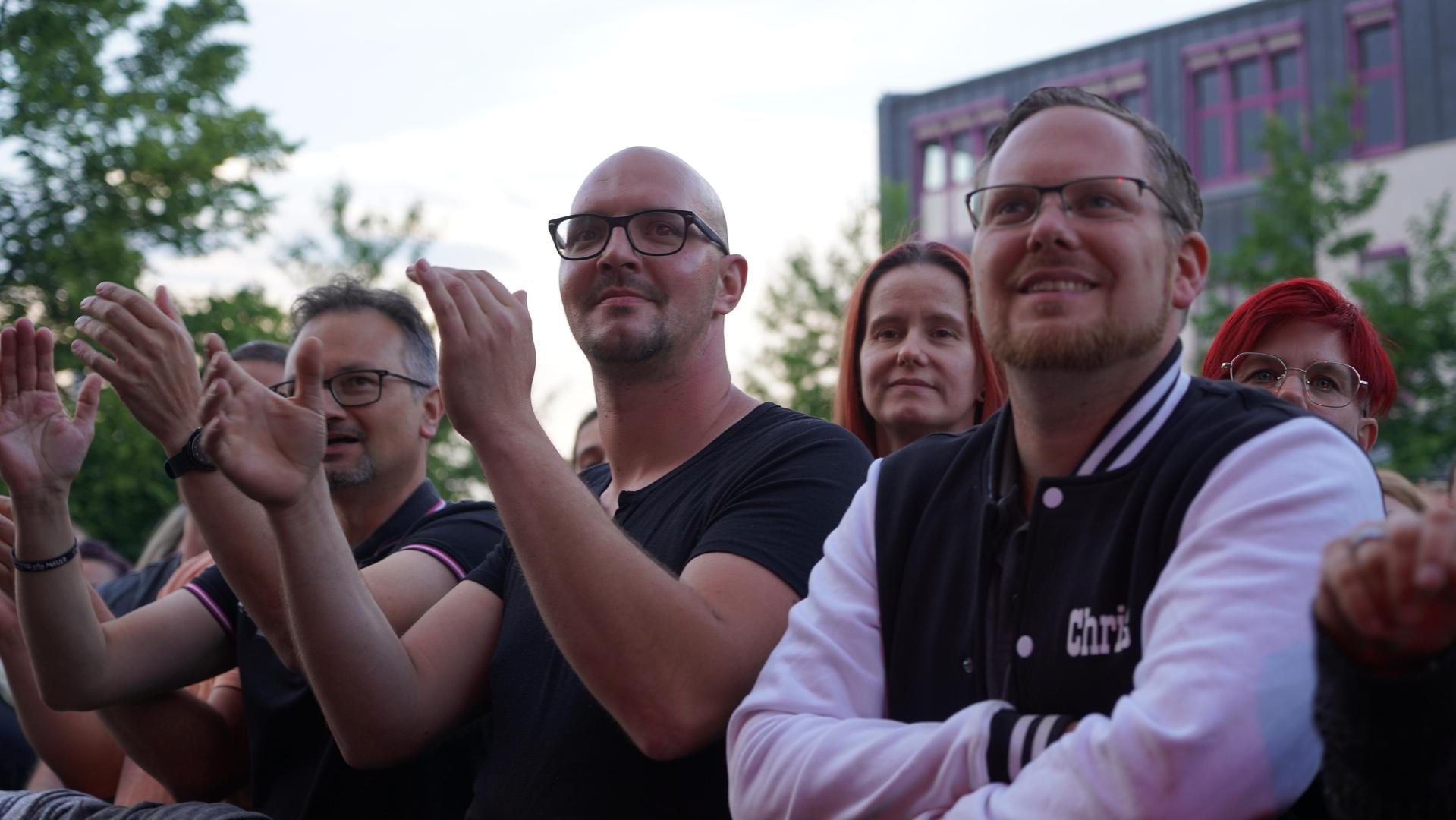 Die österreichische Band „Seiler und Speer” beim Campus Open Air 2023. (Bild: mcl)