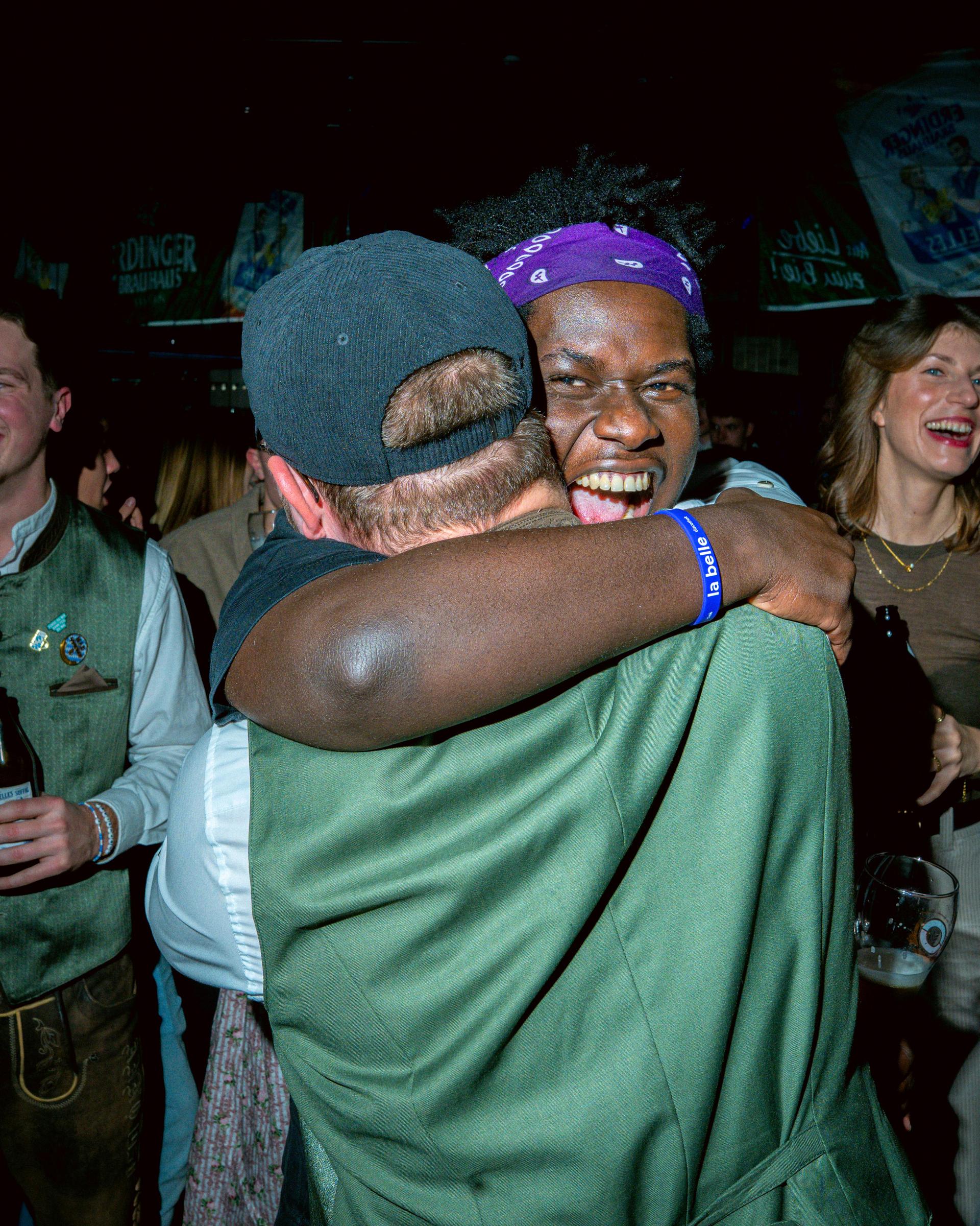 Bilder von der Bayern-Party im LaBelle in Waidhaus. (Bild: simerl)