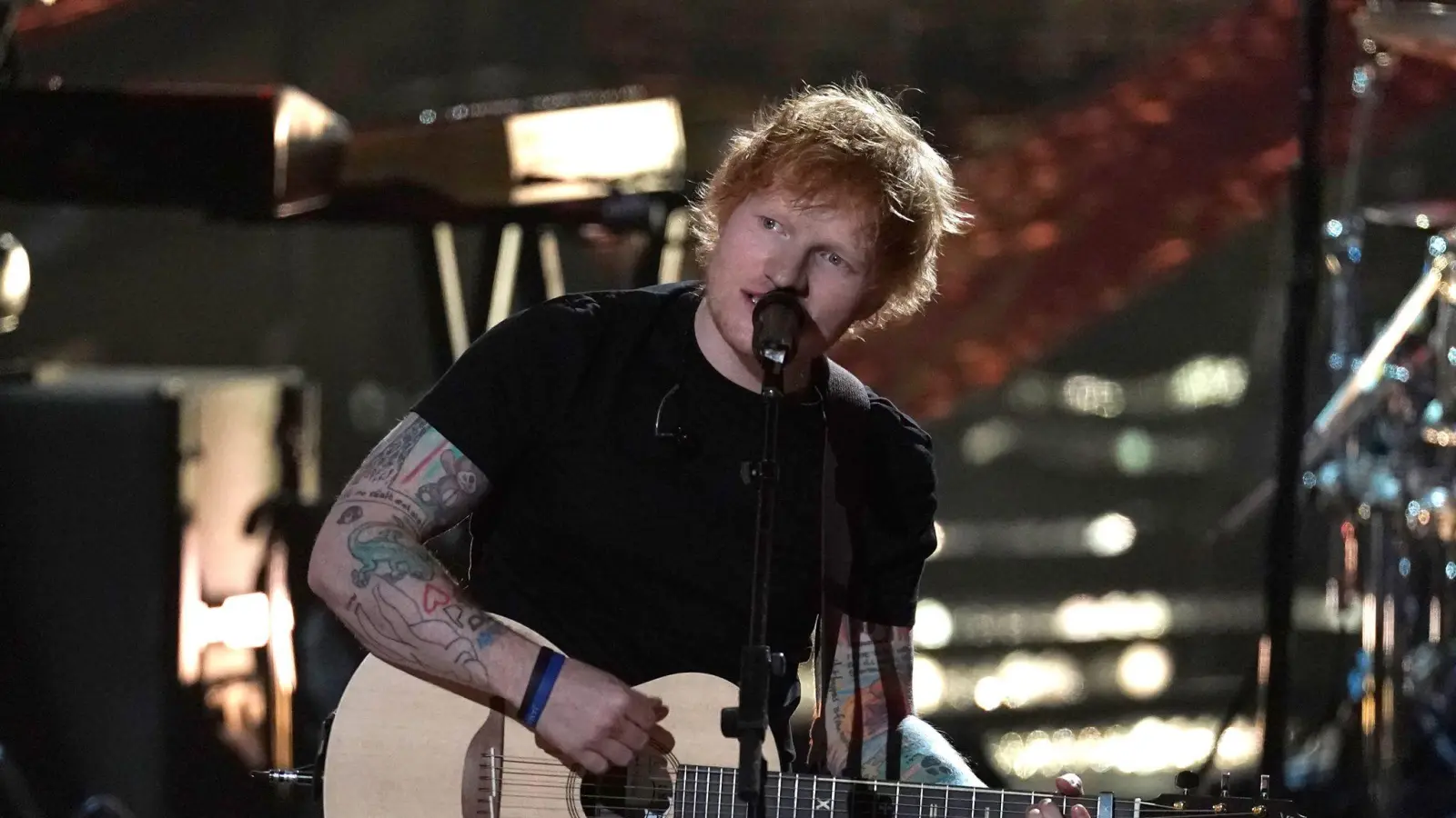 Ed Sheeran ist im kommenden Jahr für die Zwillingsfestivals „Southside“ und „Hurricane“ gebucht. (Bild: Chris Pizzello/Invision/dpa)