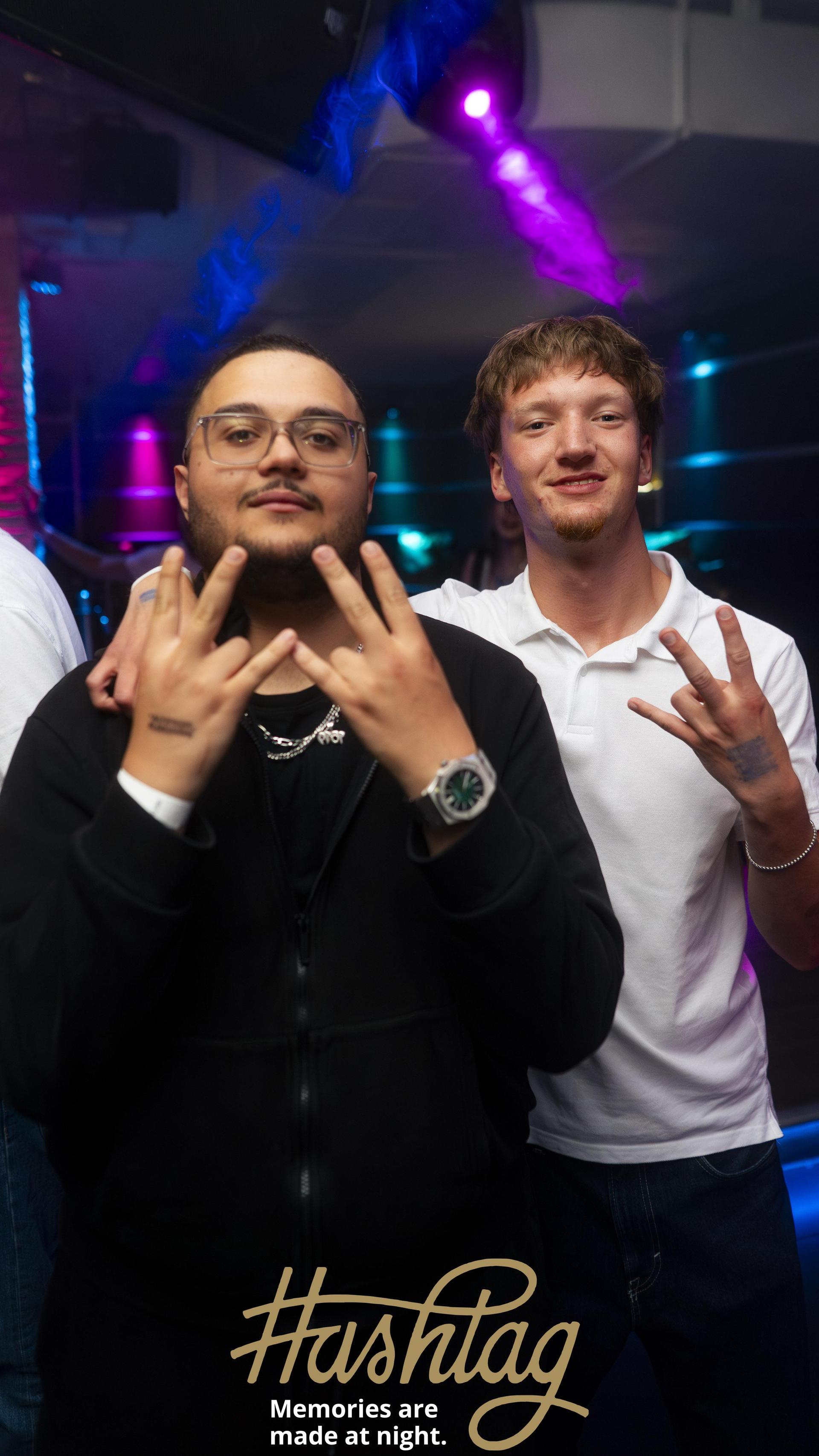 Im Hashtag sorgten am Freitag die Hits der 2000/10er für beste Stimmung. (Bild: Hannes Stock)