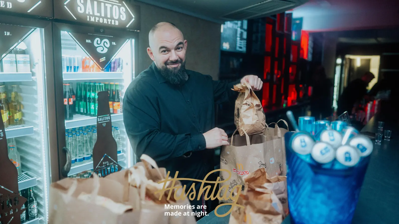 Am Freitag wurde der Geburtstag von Hashtag-Chef Mister T gefeiert. (Bild: Sebastian Reiter)