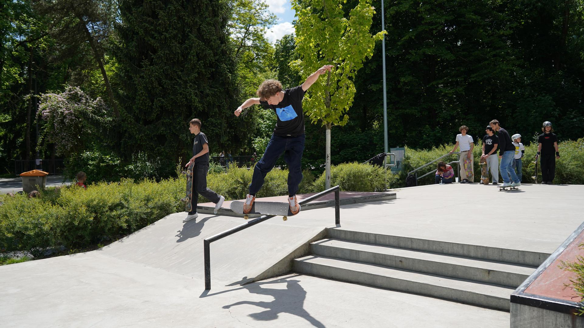 Der 4. Weidener Skatecontest. (Bild: mcl)