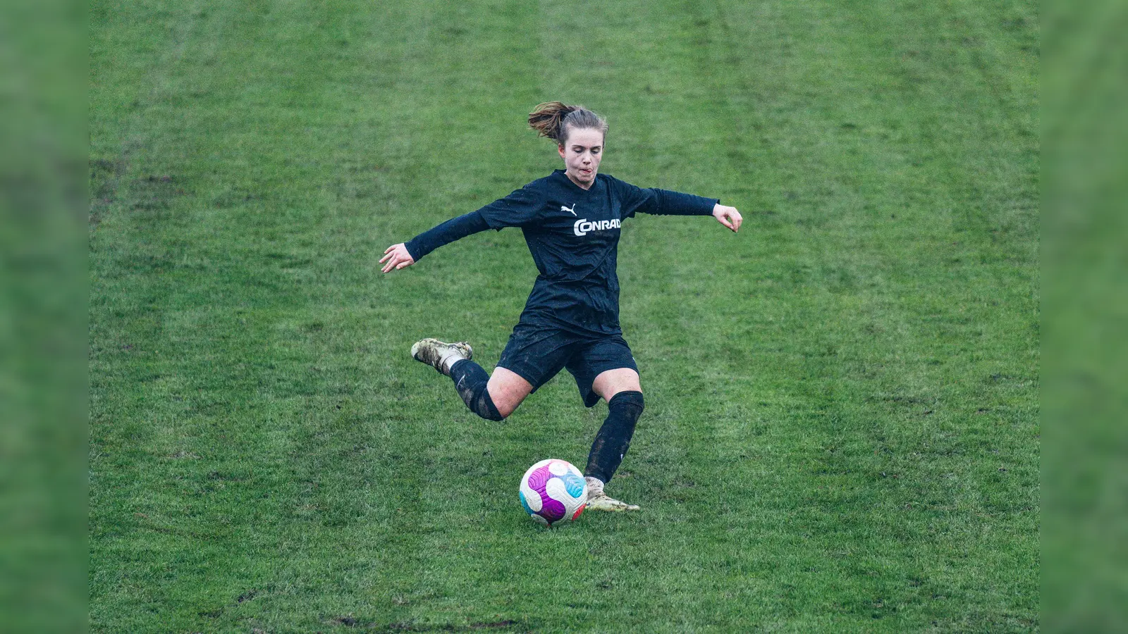 Pia Lehner hat richtig Bock auf das Spiel gegen die TSG Hoffenheim. (Bild: Denise Helmschrott)