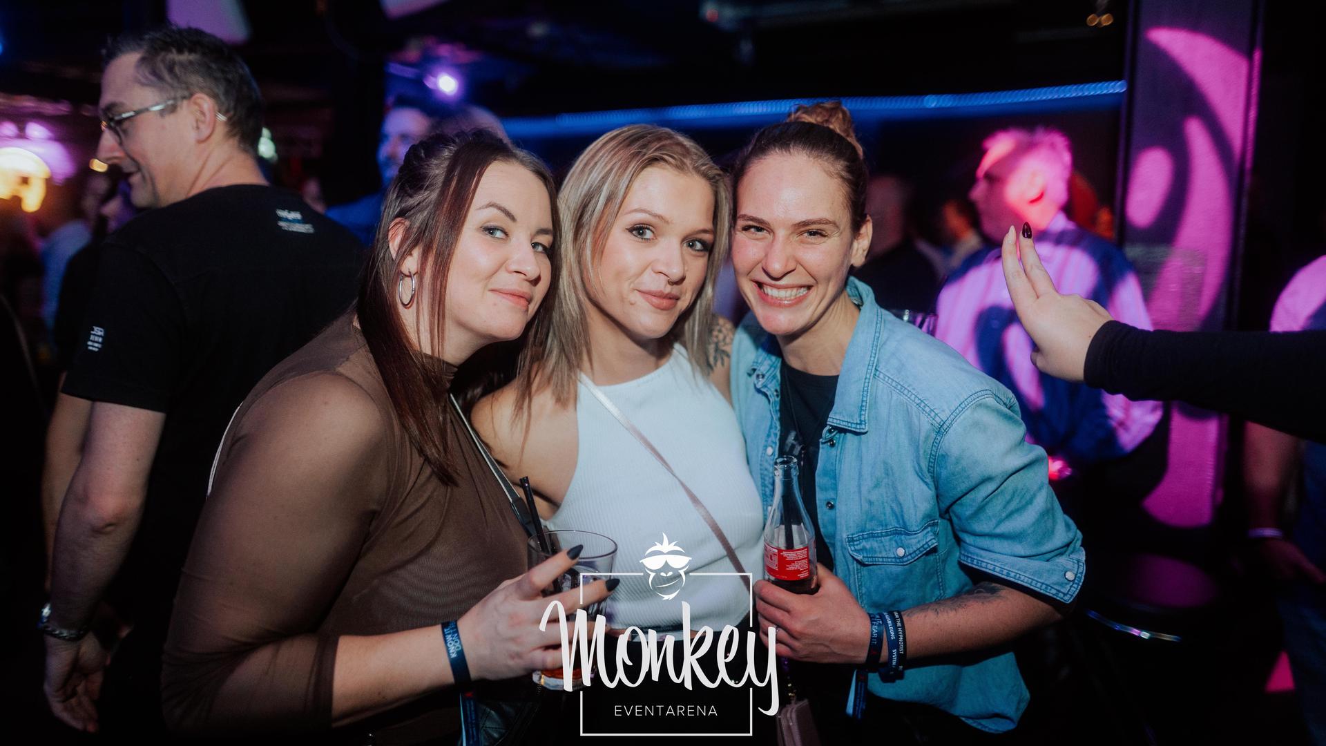 Ü30-Party in der Monkey Eventarena in Weiden.  (Bild: Sebastian Reiter)