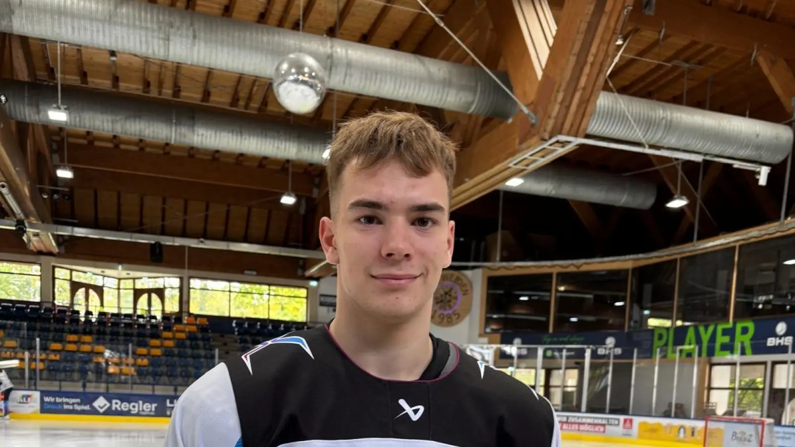 Felix Krüger (18) kommt per Förderlizenz aus Dresden zu den Blue Devils Weiden.  (Bild: Blue Devils Weiden)
