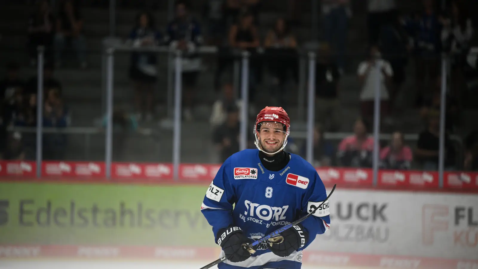 Daniel Schwaiger verstärkt künftig die Verteidigung der Blue Devils Weiden. (Bild: Sven Lägler/exb)