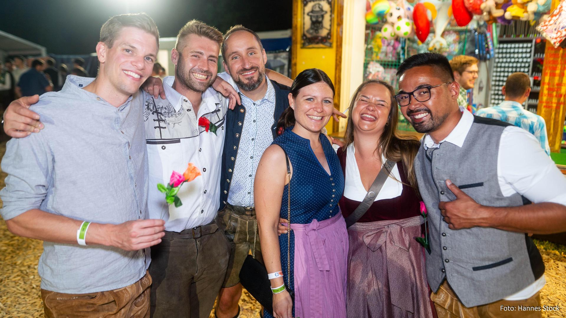 Das war die Flosser Kirwa am Samstag.  (Bild: Hannes Stock)