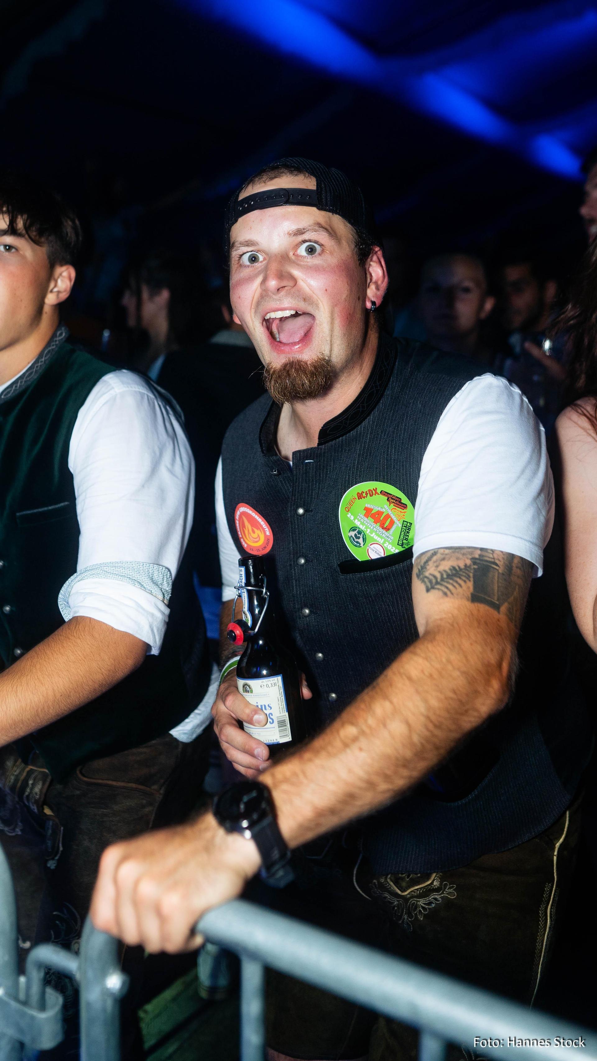 Das war die Flosser Kirwa am Samstag.  (Bild: Hannes Stock)