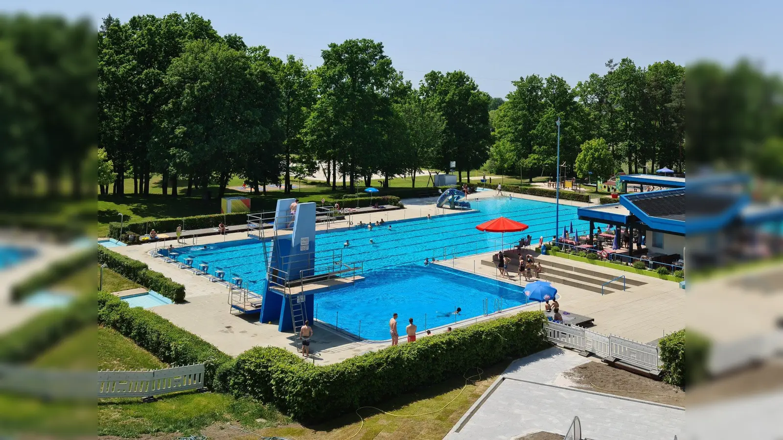 Das Waldbad Grafenwöhr beendet am Sonntag die Freibadsaison. (Archivbild: sne)