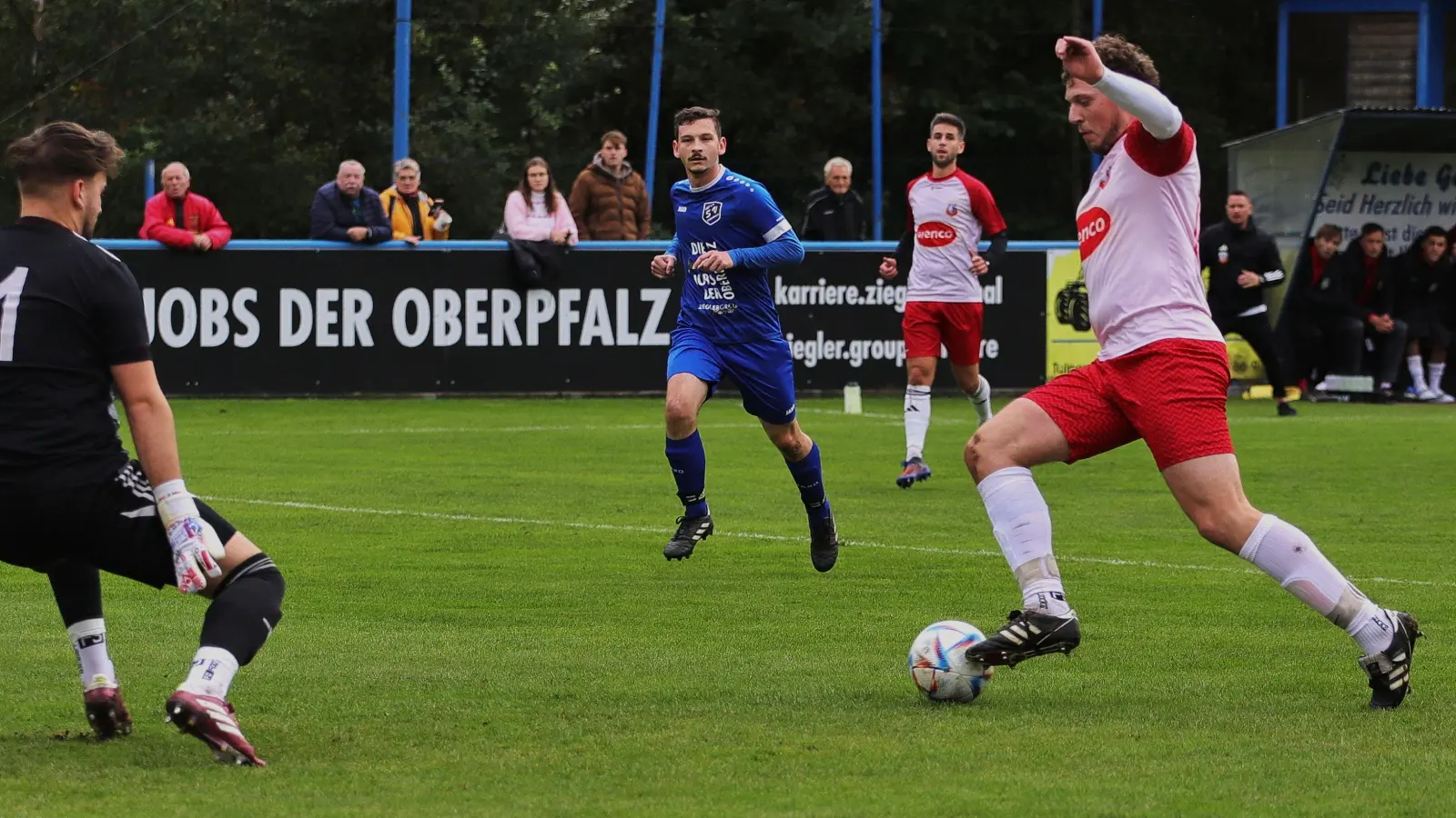 Volker Lorenz ist mit 16 Treffern einer der erfolgreichstnen Torschützen der SpVgg Vohenstrauß in der laufenden Saison. (Archivbild: war)
