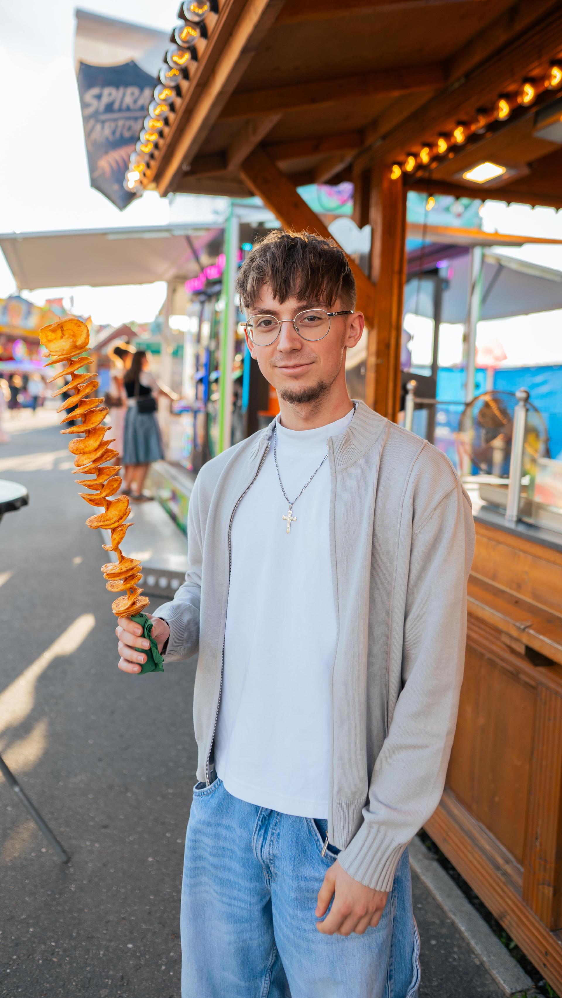 Auftakt beim Volksfest (Bild: Hannes Stock)