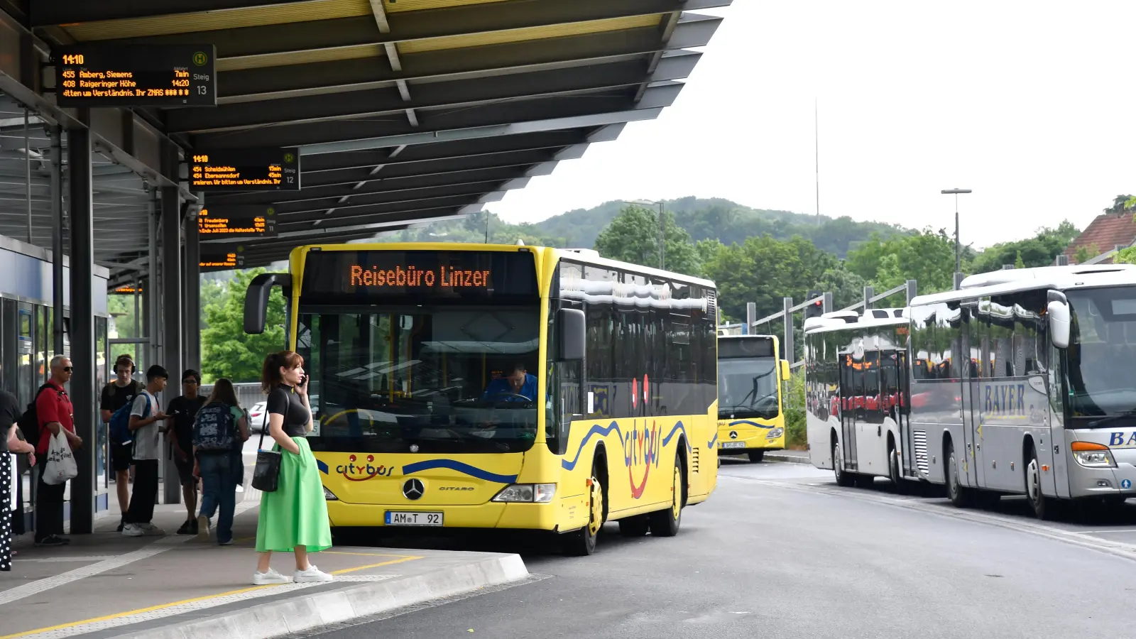 Die Buslinie 480 zwischen Amberg und Grafenwöhr wird am Freitag, 4. Oktober, nicht bedient. (Symbolbild: Petra Hartl)