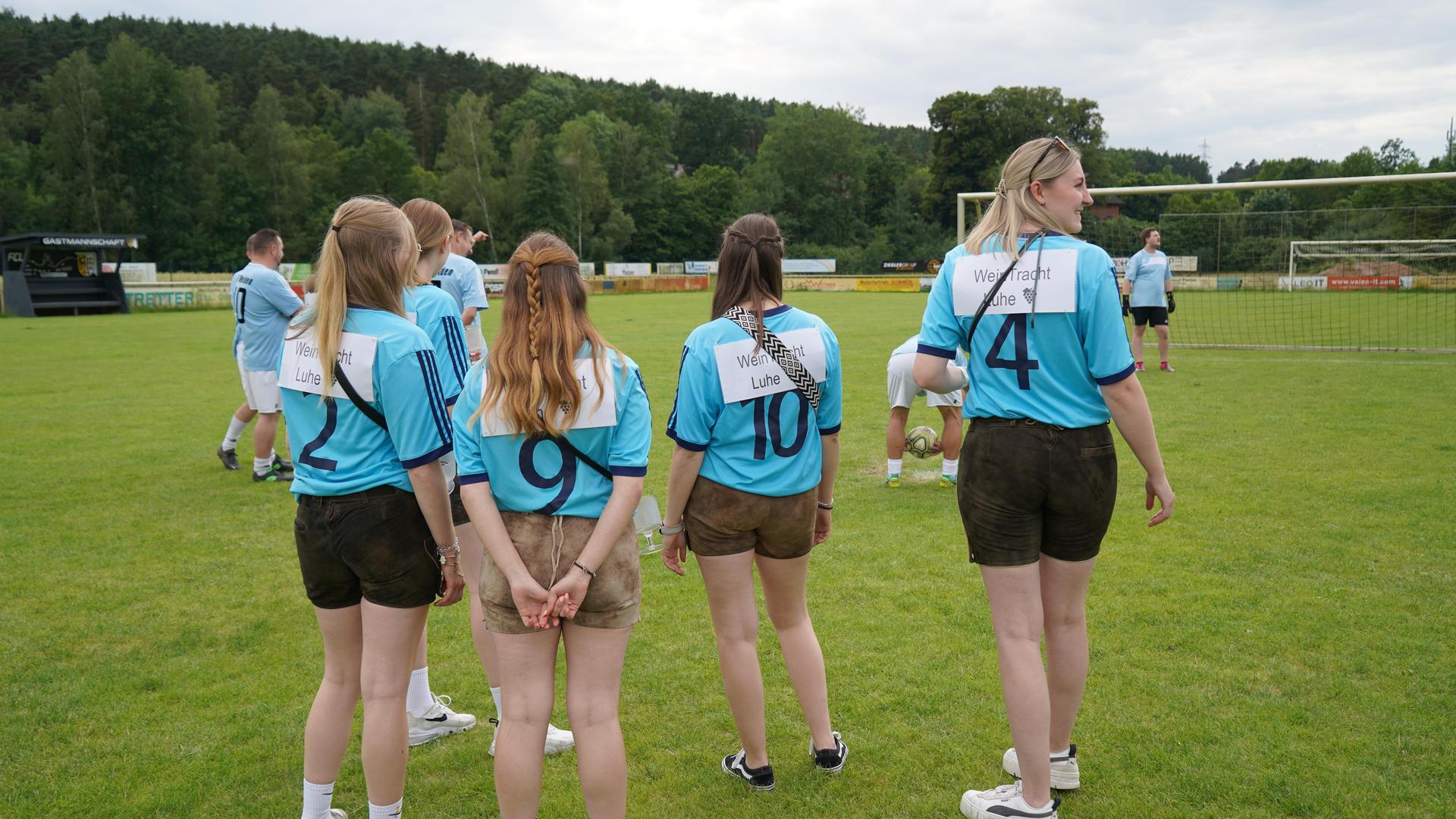 Das Elfmeterturnier beim FC Luhe-Markt. (Bild: mcl)