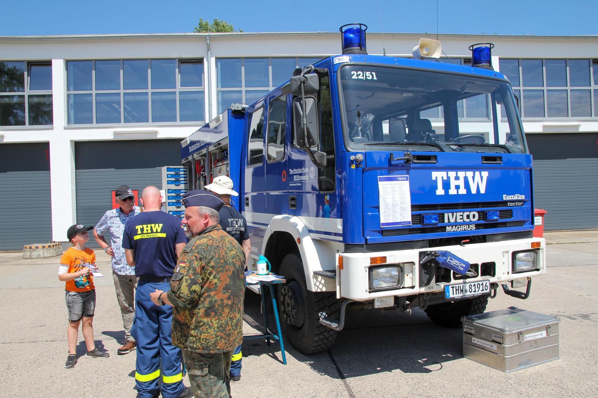 Tag der offenen Tür bei der Bundeswehr. (Bild: Lea Stecher)