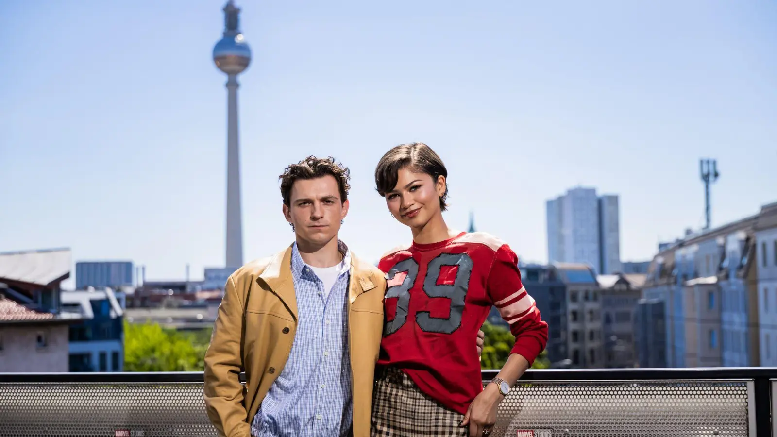 „Spider-Man: Brand New Day“ ist die vierte Verfilmung mit Tom Holland als Peter Parker alias Spider-Man und Zendaya in der Rolle seiner Freundin. (Archivbild) (Bild: Christoph Soeder/dpa)
