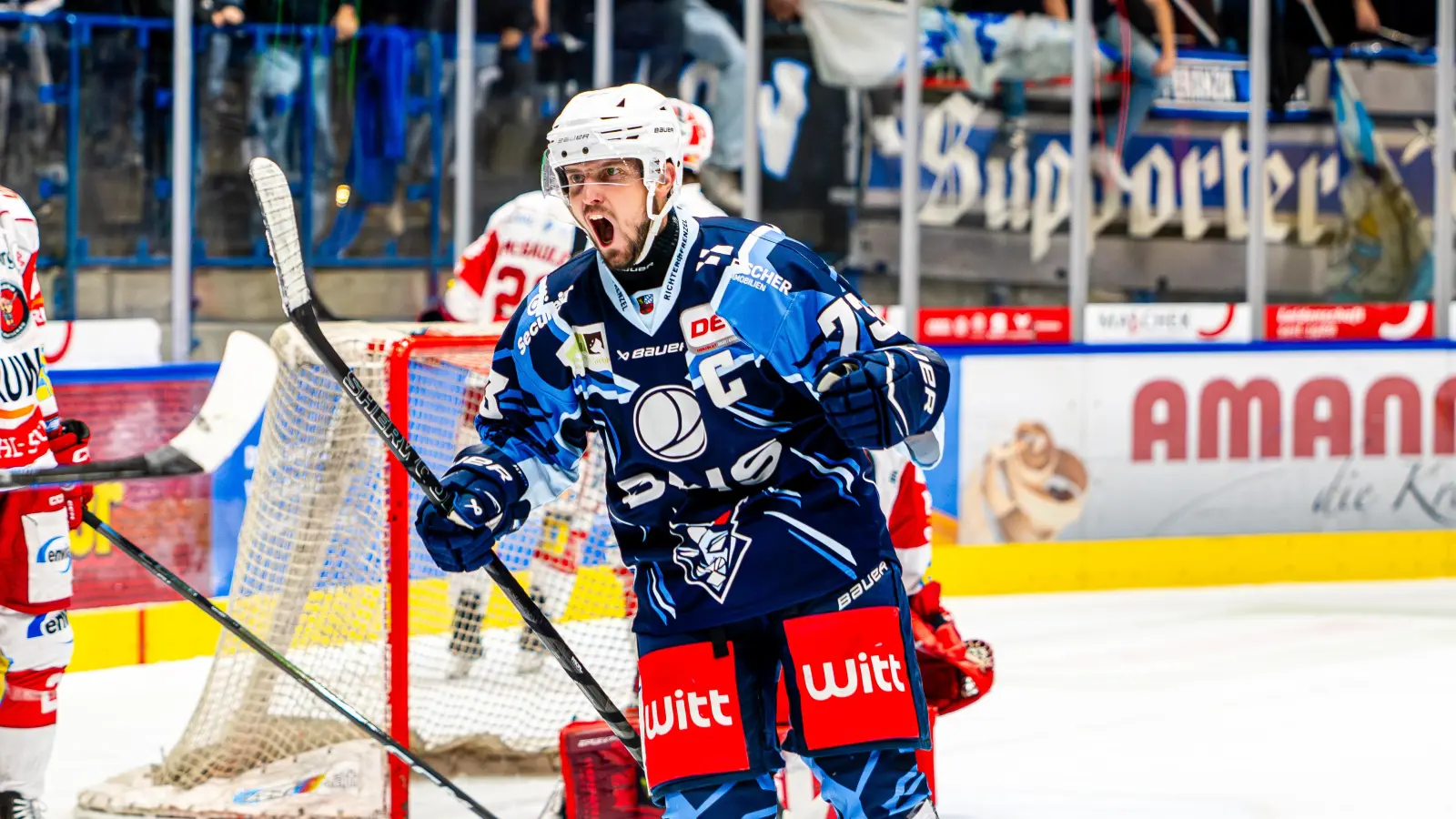 Auch das noch: Kapitän Tomas Rubes fehlt den Blue Devils Weiden verletzungsbedingt mehrere Wochen.  (Archivbild: Elke Englmaier)