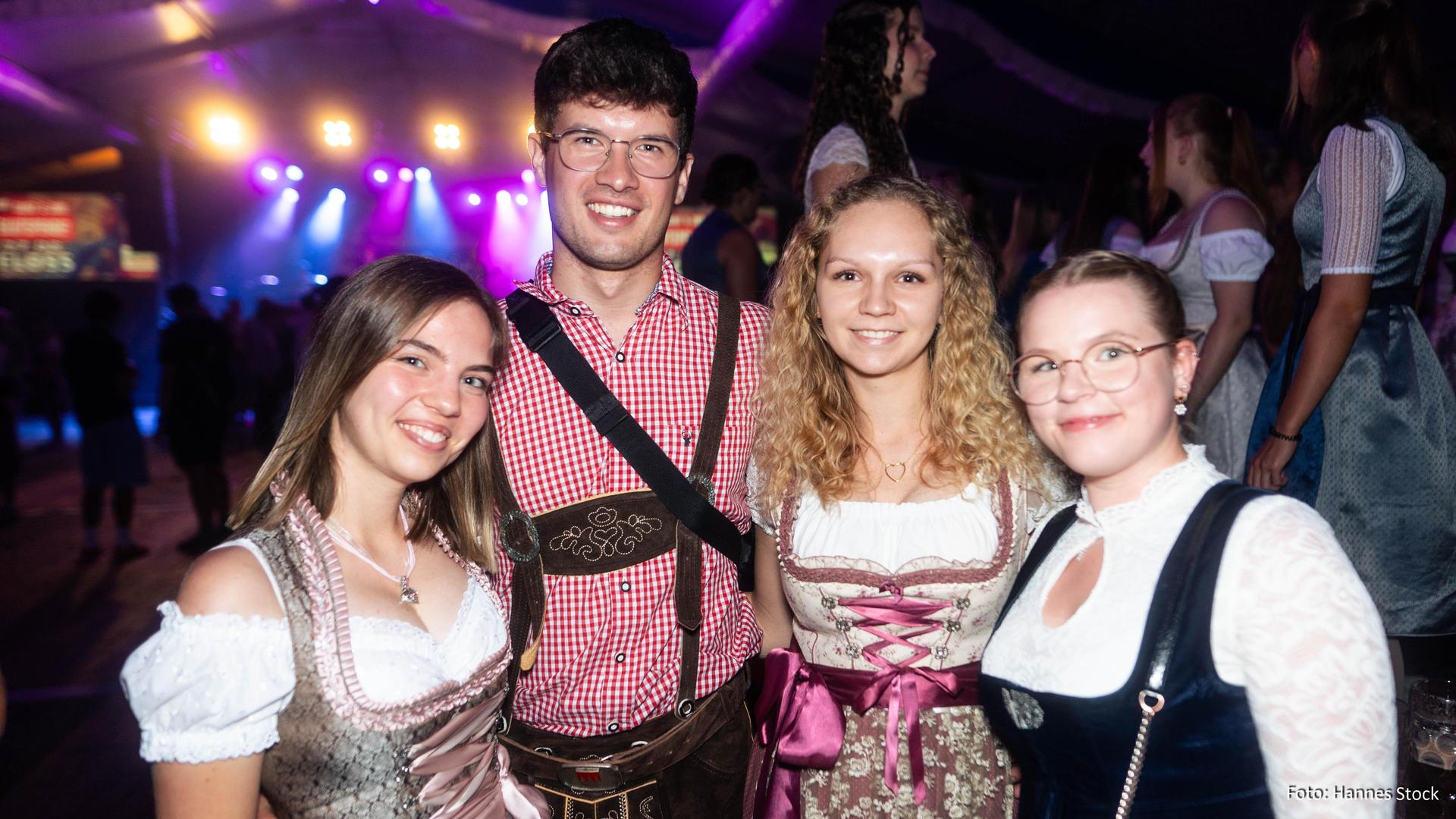 Das war die Flosser Kirwa am Samstag.  (Bild: Hannes Stock )