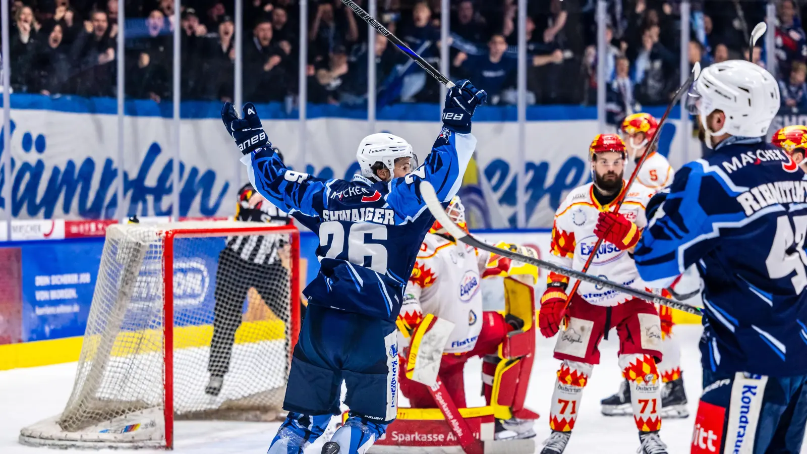 Daniel Schwaiger wechselt zu den IceFighters Leipzig in die Oberliga Nord.  (Archivbild: Tobias Neubert)