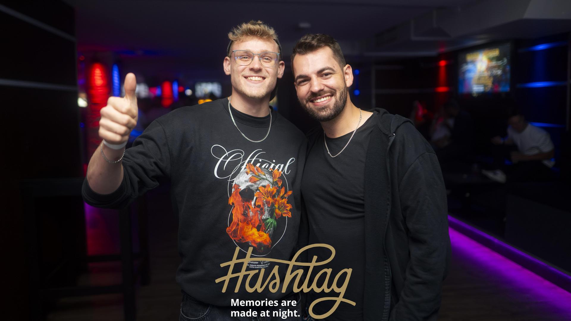 Im Hashtag sorgten am Freitag die Hits der 2000/10er für beste Stimmung. (Bild: Hannes Stock)