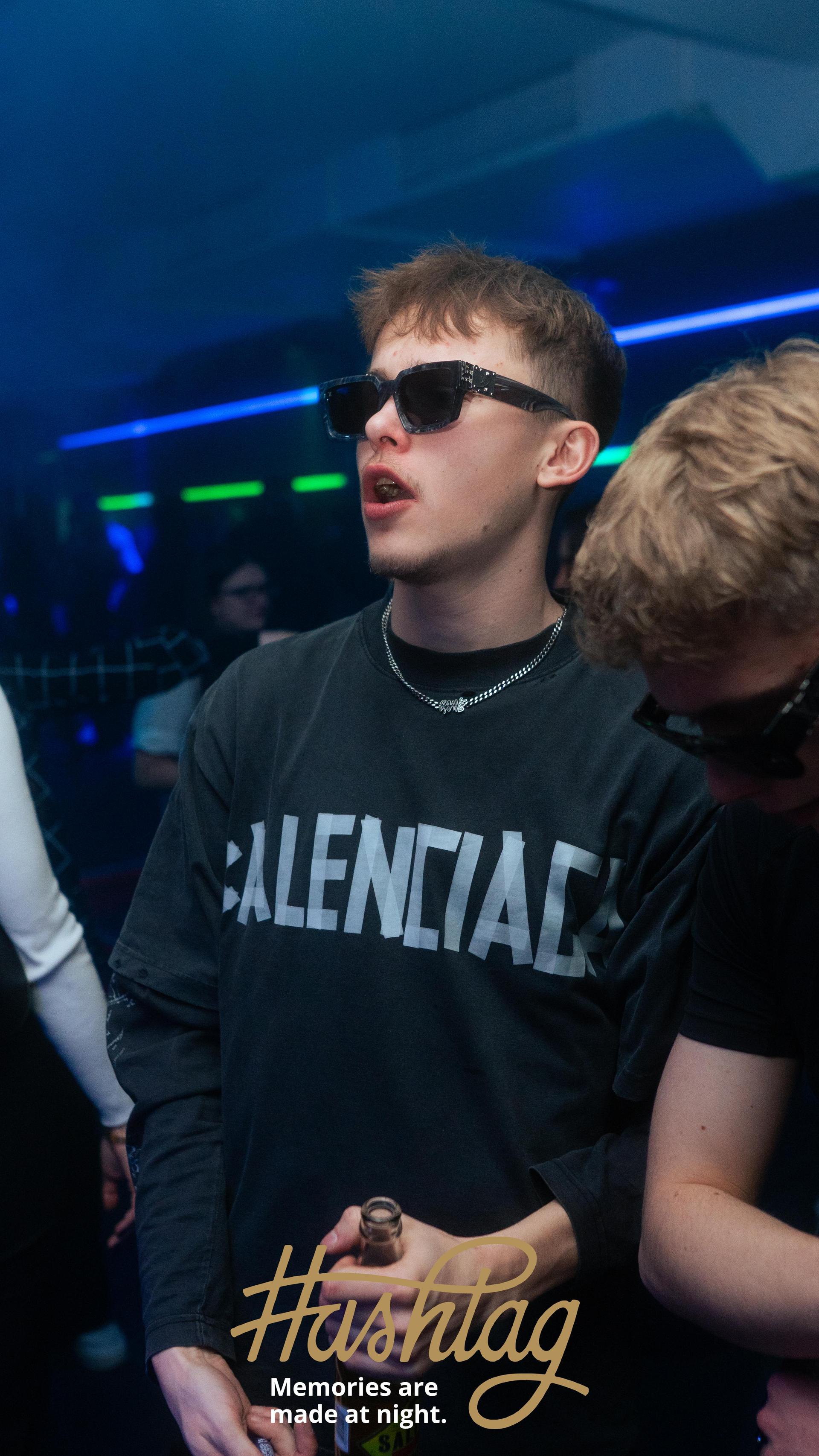 Im Hashtag ging es am Samstag in die zweite Runde der Party-Reihe Blacked Out. (Bild: Hannes Stock)