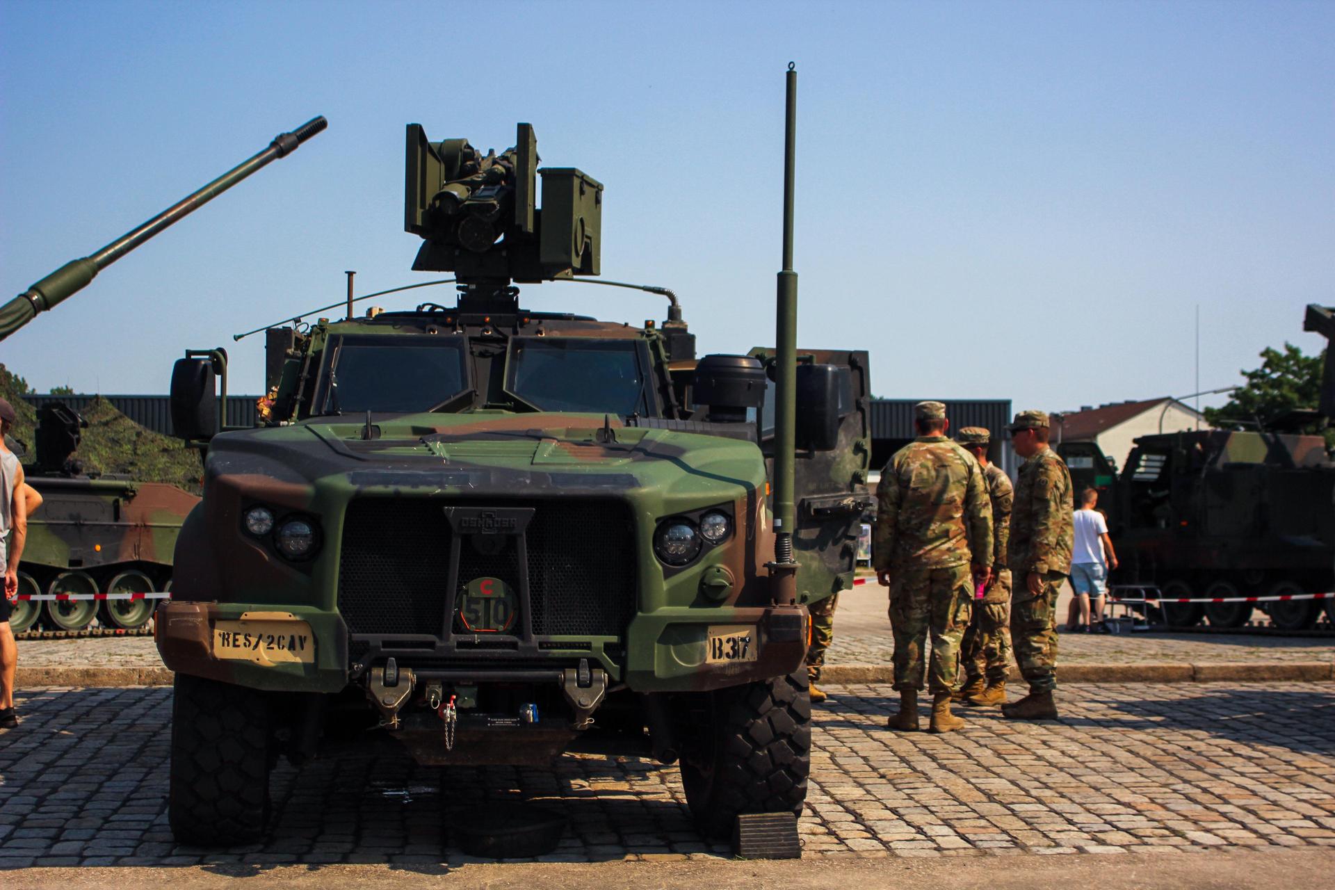 Tag der offenen Tür bei der Bundeswehr. (Bild: Julia Morlang)