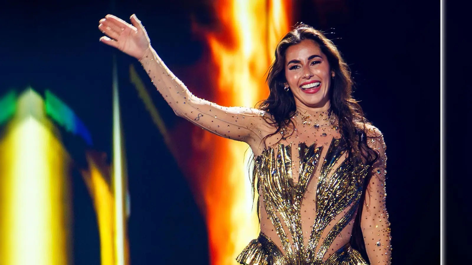 Sarah Engels kämpft am Samstag für Deutschland um eine gute ESC-Platzierung. (Archivbild: Jens Büttner/dpa)