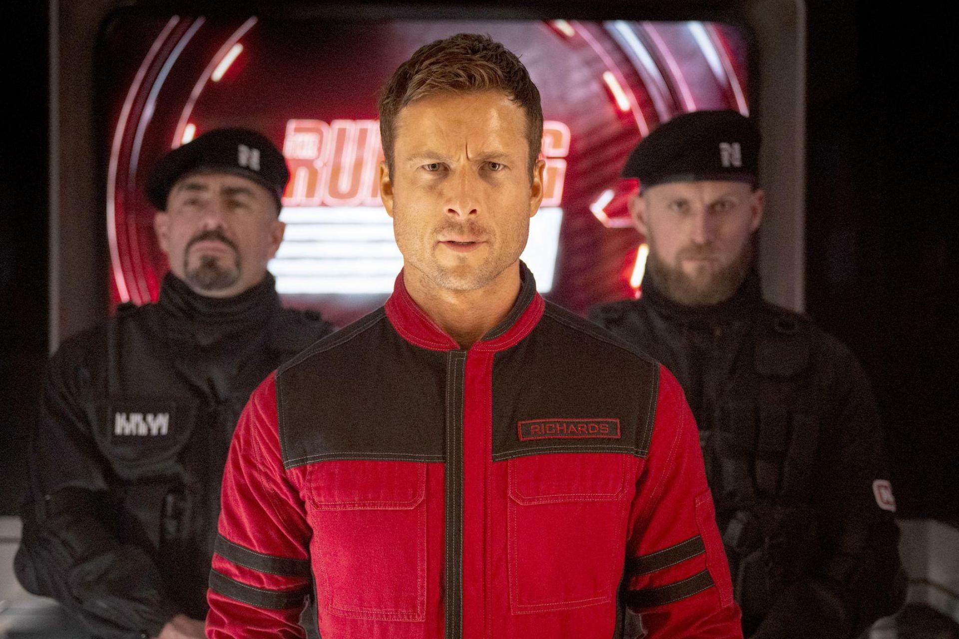 Glen Powell glänzt in seiner bisher größte Action-Rolle. (Handout)  (Bild: Ross Ferguson/Paramount Pictures/dpa)