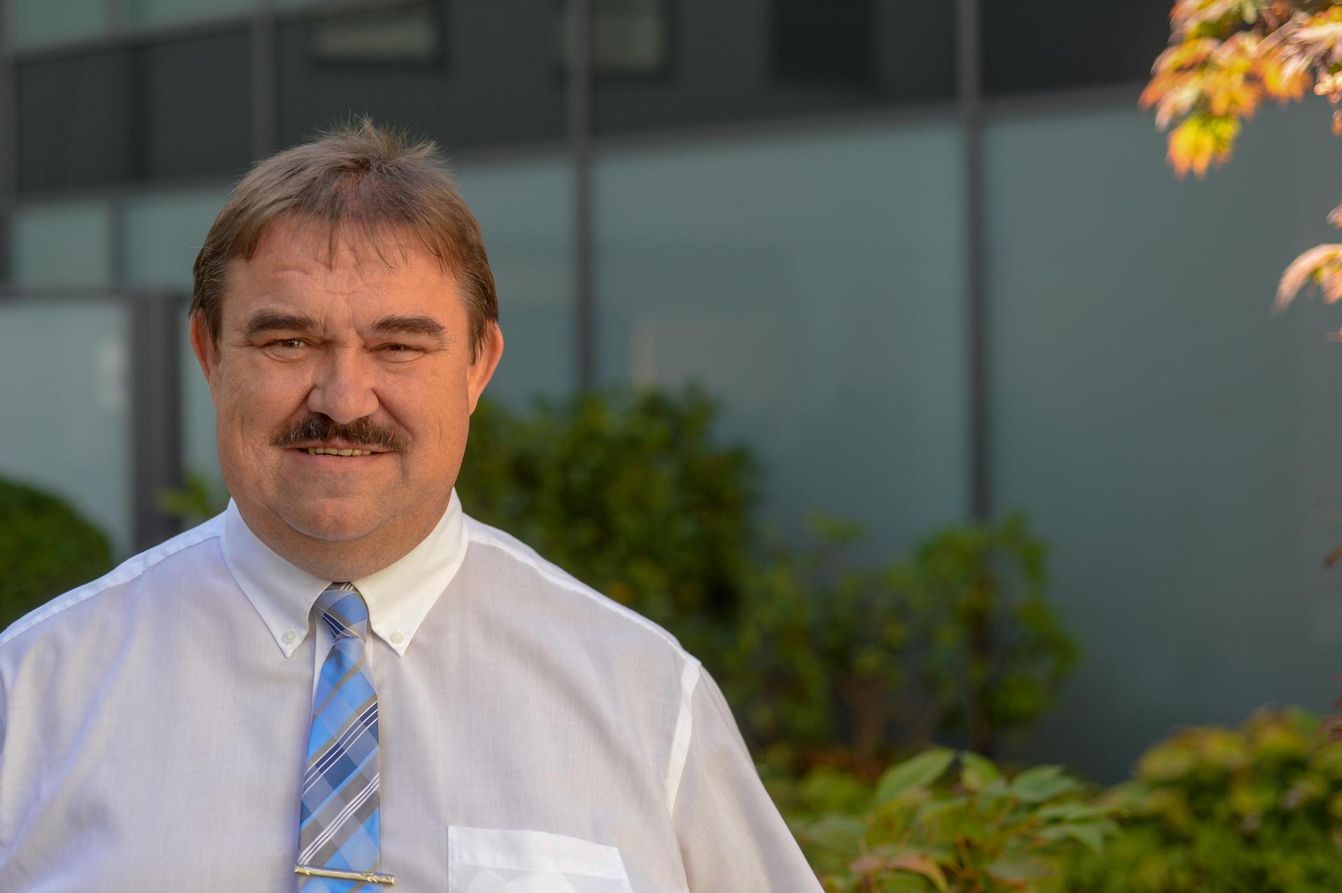 Albert Kellner stellt sich zur Widerwahl als Kreisvorsitzender im Fußballkreis Amberg/Weiden. (Bild: Andreas Brückmann)