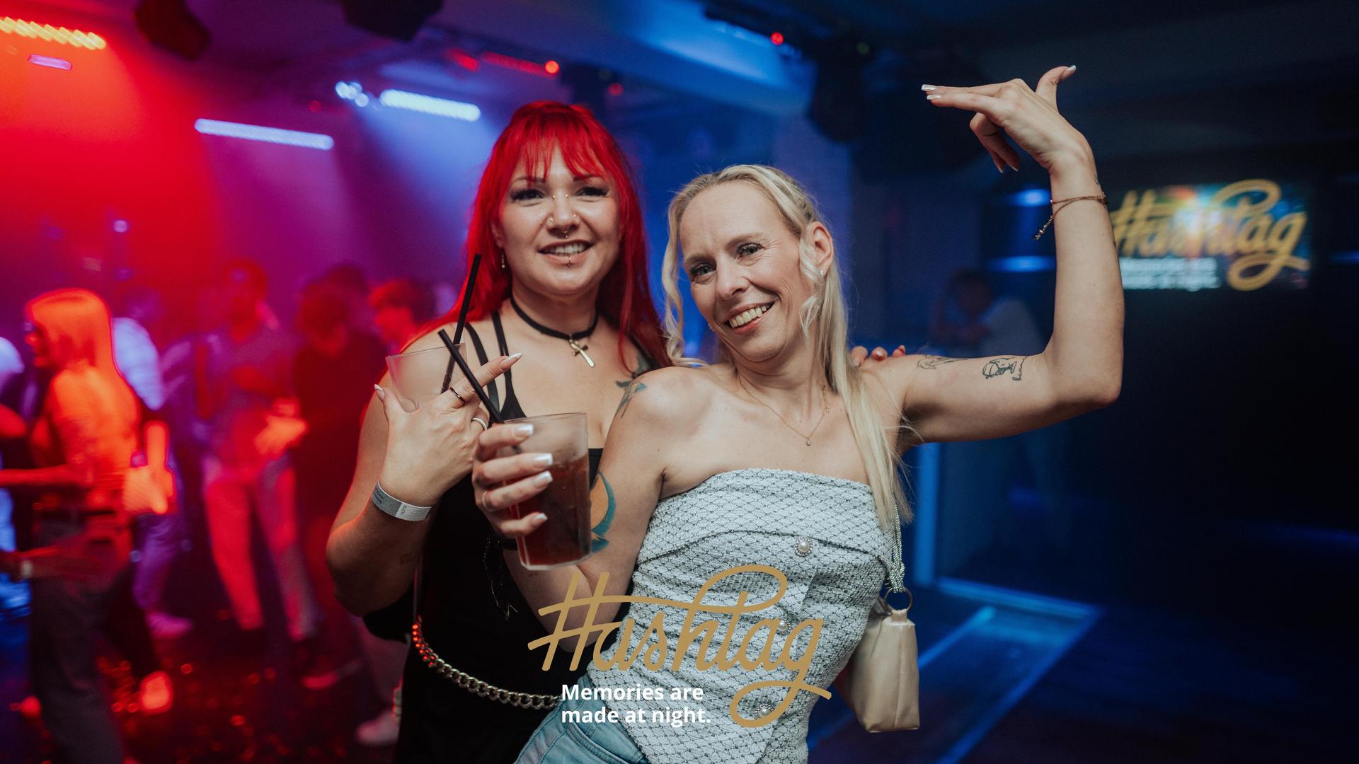 Der Club Hashtag in Weiden feiert die 2000er mit einer Partynacht. (Bild: Sebastian Reiter)