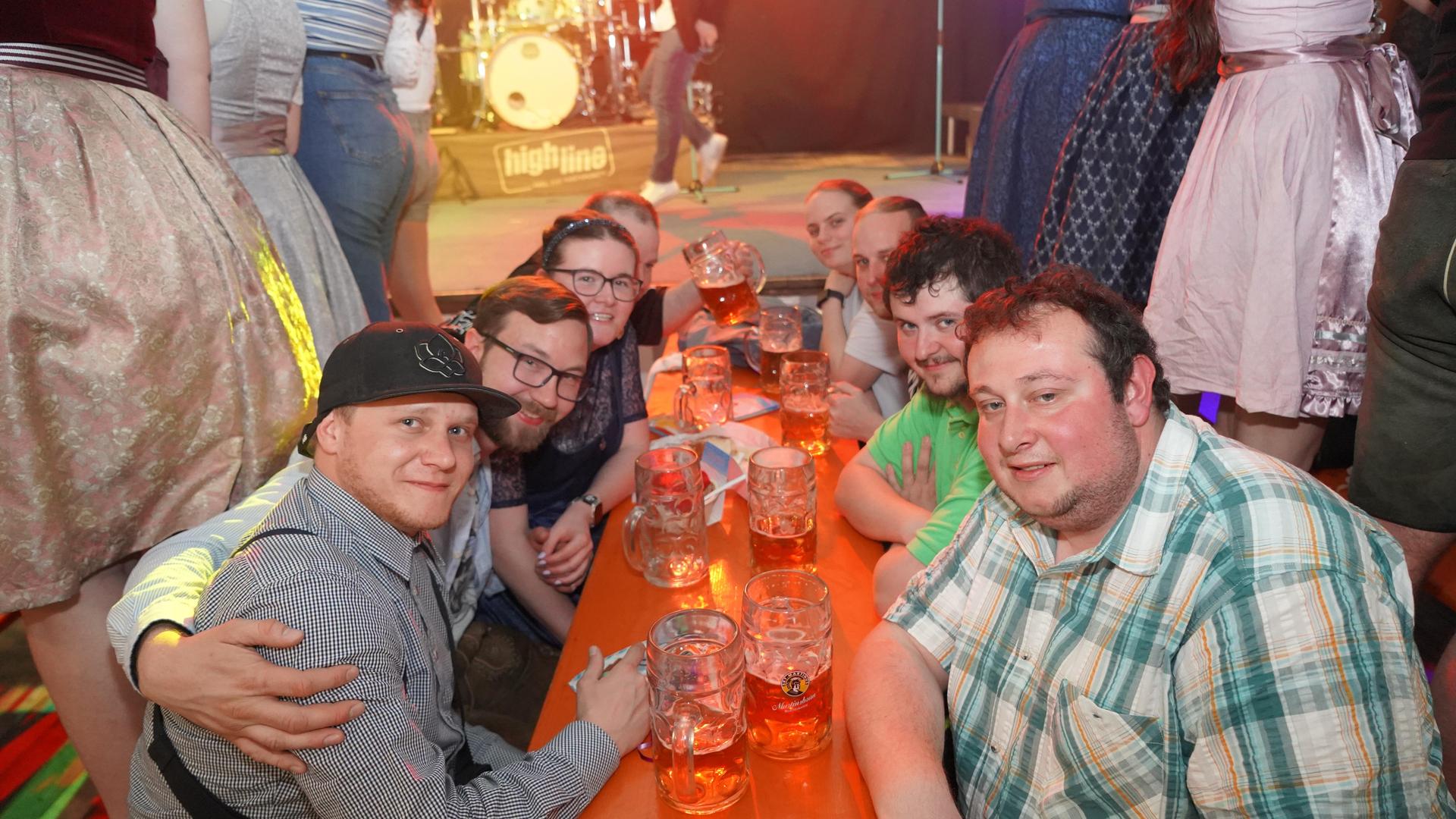 Der Dienstag auf dem Weidener „Frühlingsfest” 2025. (Bild: mcl)